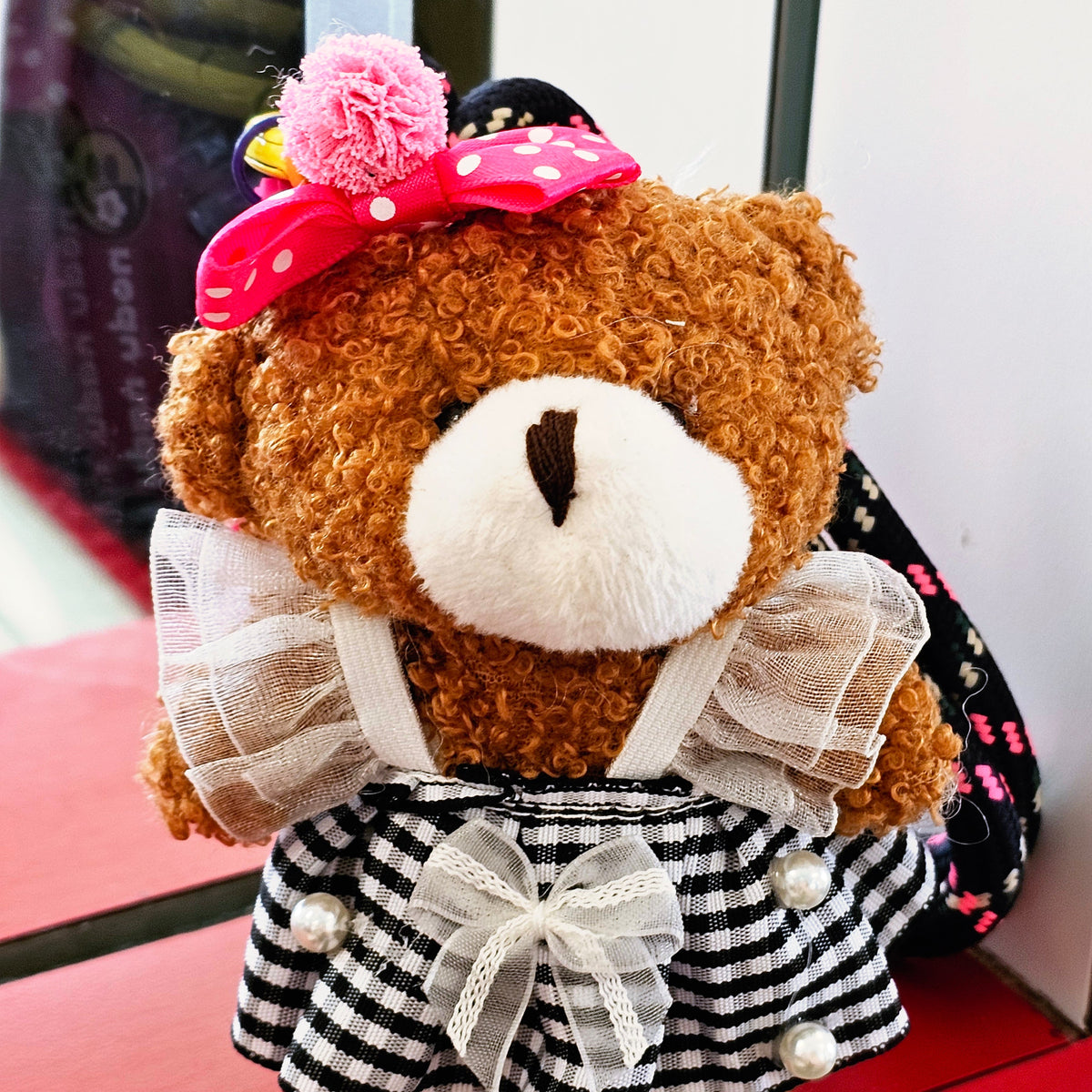 CHARM PRETO CHIQUE "LULU BEAR"