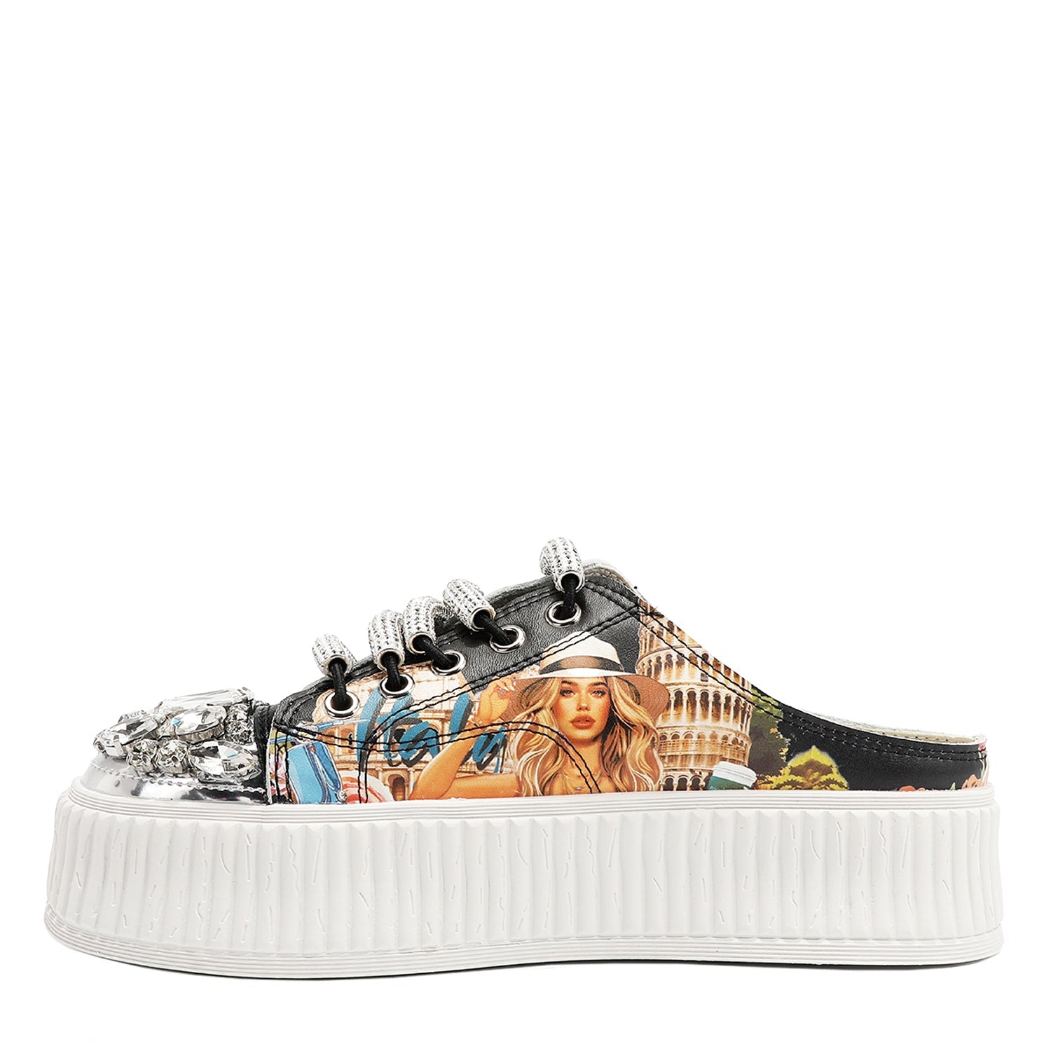 CHAUSSURES À PLATEFORME (<tc>MARTHA TRAVELS ITALY</tc>)