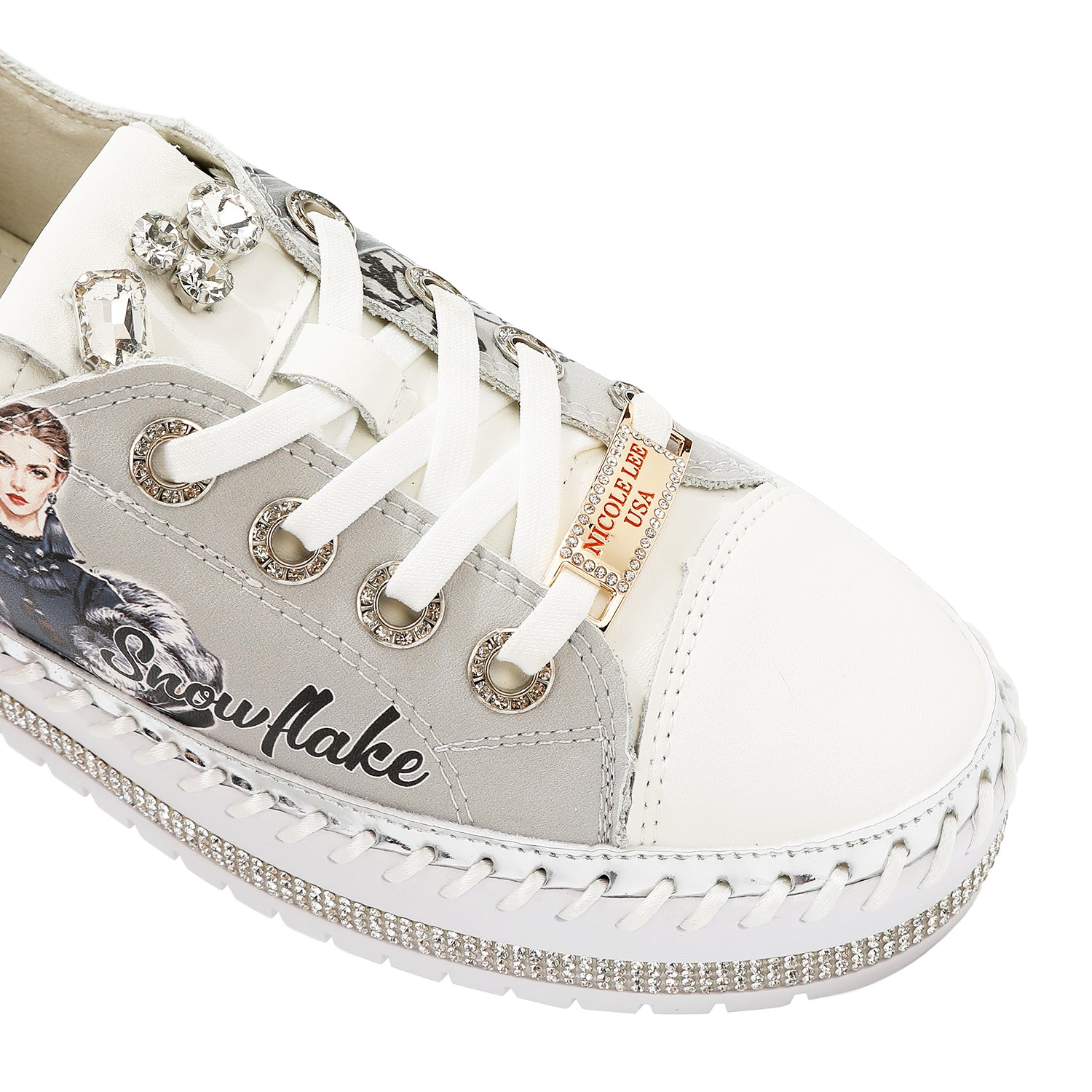 PETRA ZAPATILLAS CON PLATAFORMA (MODA SNOWFLAKE)