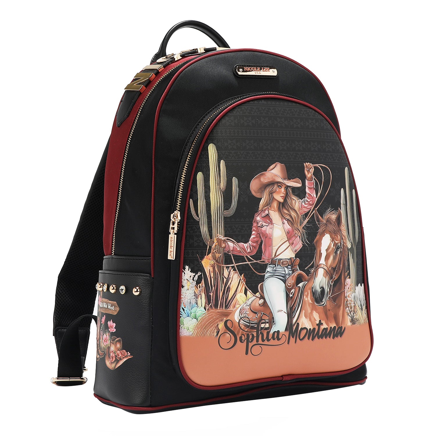 SAC À DOS POUR ORDINATEUR PORTABLE AVEC PORT DE CHARGEMENT USB (<tc>SOFIA MONTANA</tc>)