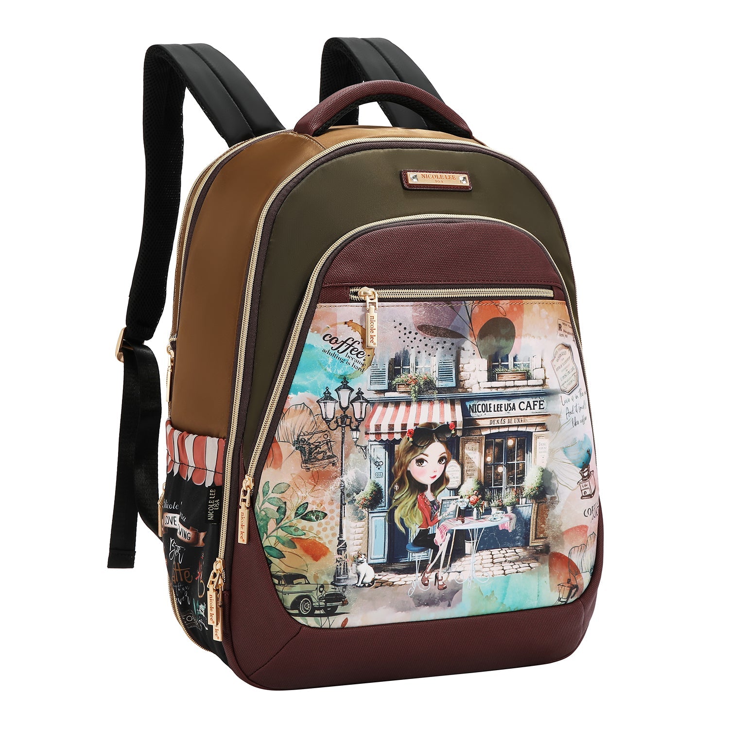 MOCHILA DE MODA MULTICOMPARTIMENTOS (VIRTUAL FRIEND)