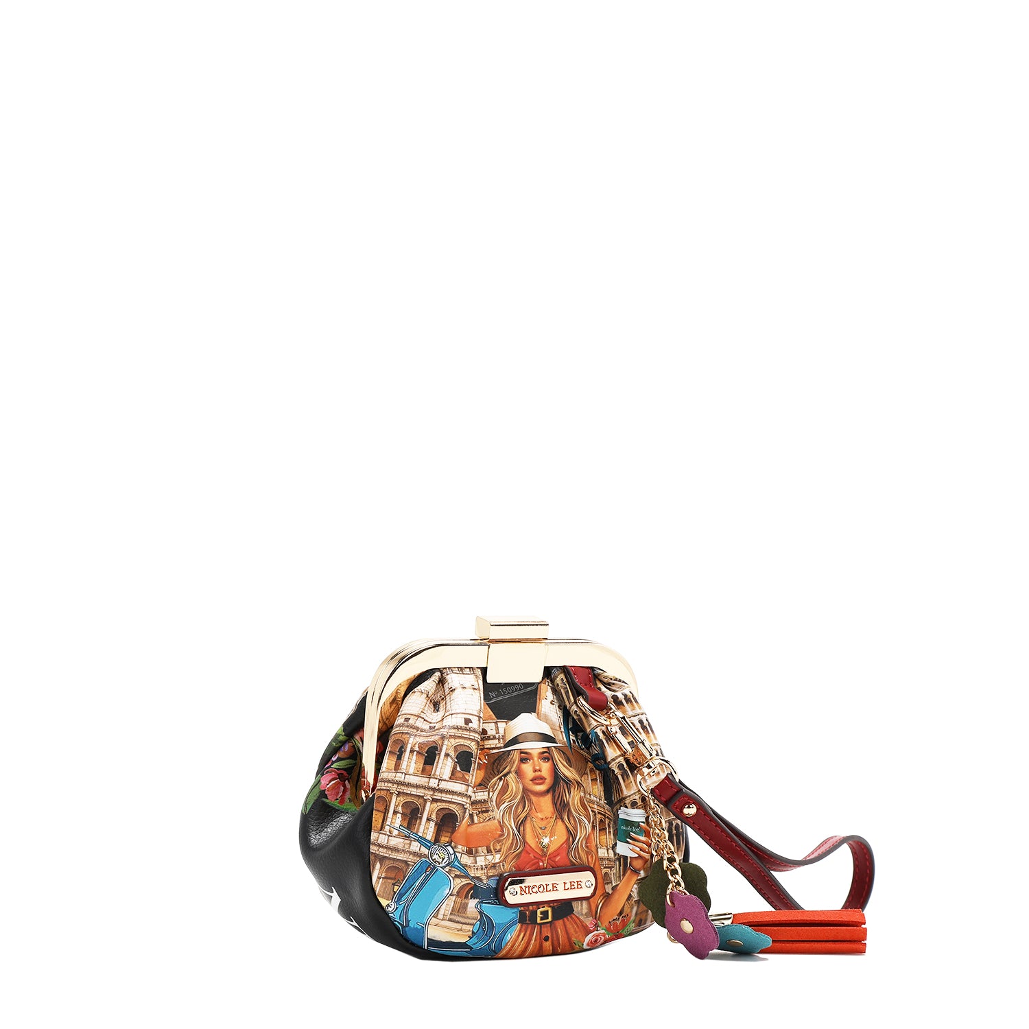 GELDBÖRSE MIT ARMBAND (<tc>MARTHA TRAVELS ITALY</tc>)