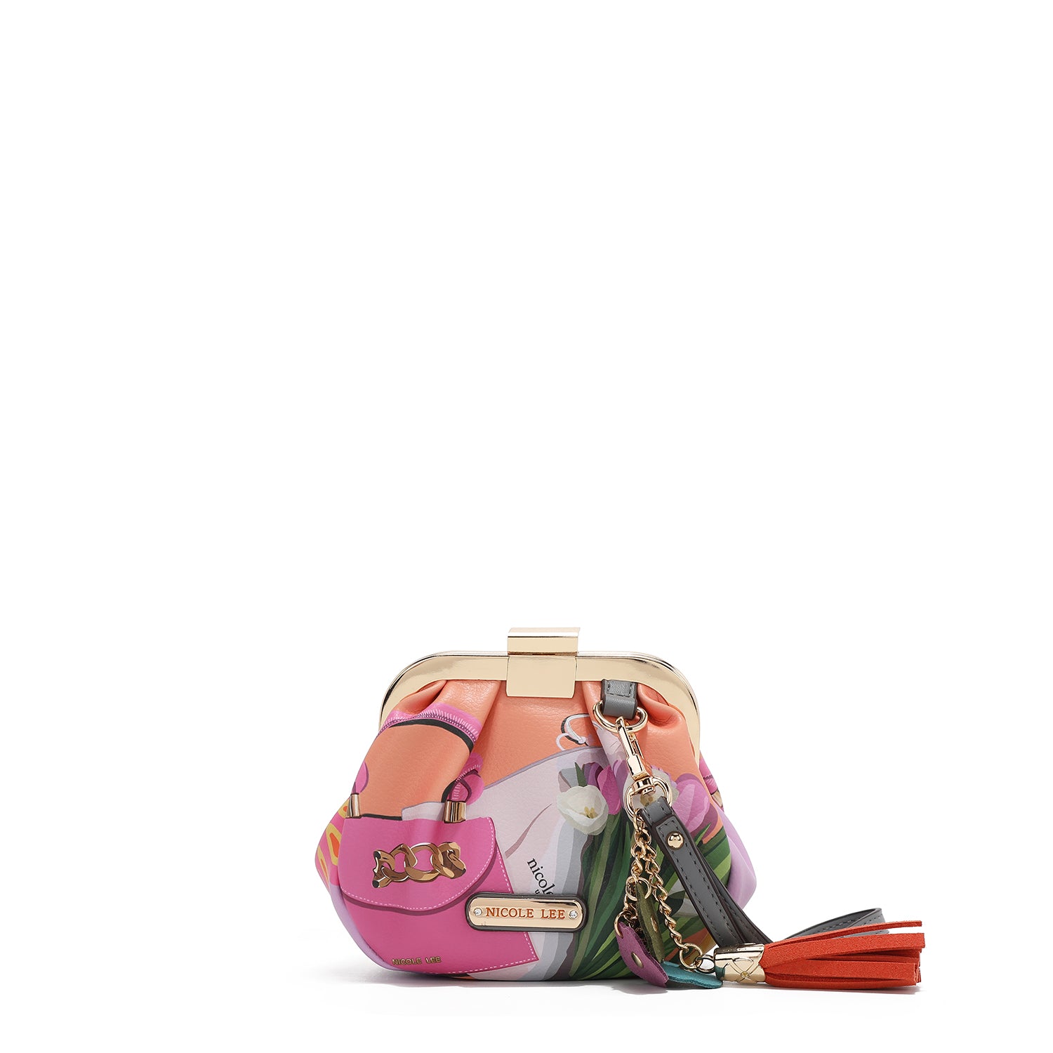 PORTAFOGLIO CON BRACCIALE (<tc>VIOLET BLOSSOM</tc>)