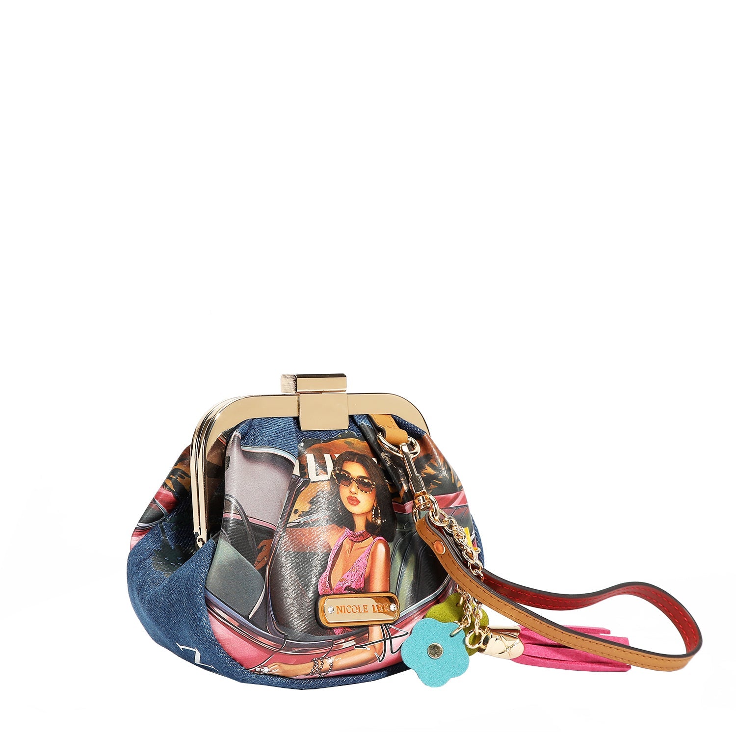 MINI SAC À MAIN AVEC SANGLE EN DENIM (<tc>LADIES NIGHT OUT</tc>)