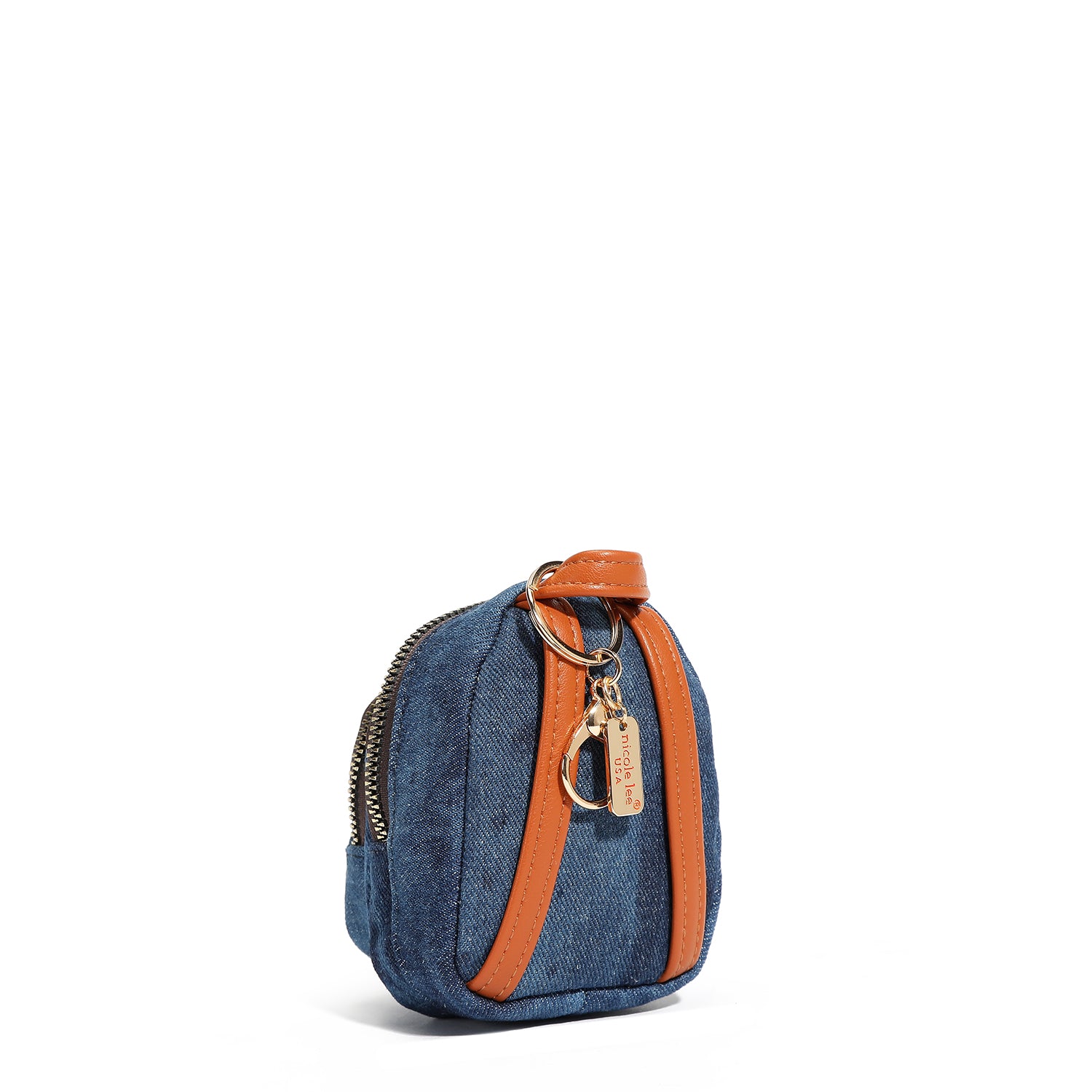 MONEDERO MOCHILA DE DENIM (AKIKO LA BELLEZA)
