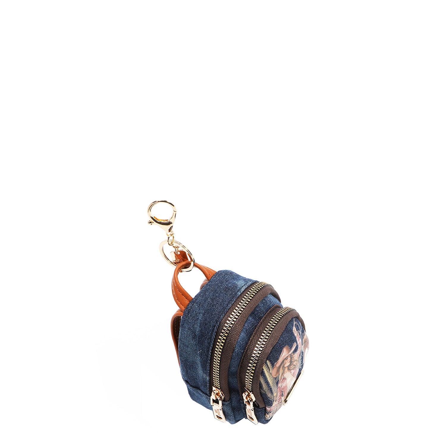 MONEDERO MOCHILA DE DENIM (SOFIA MONTANA)