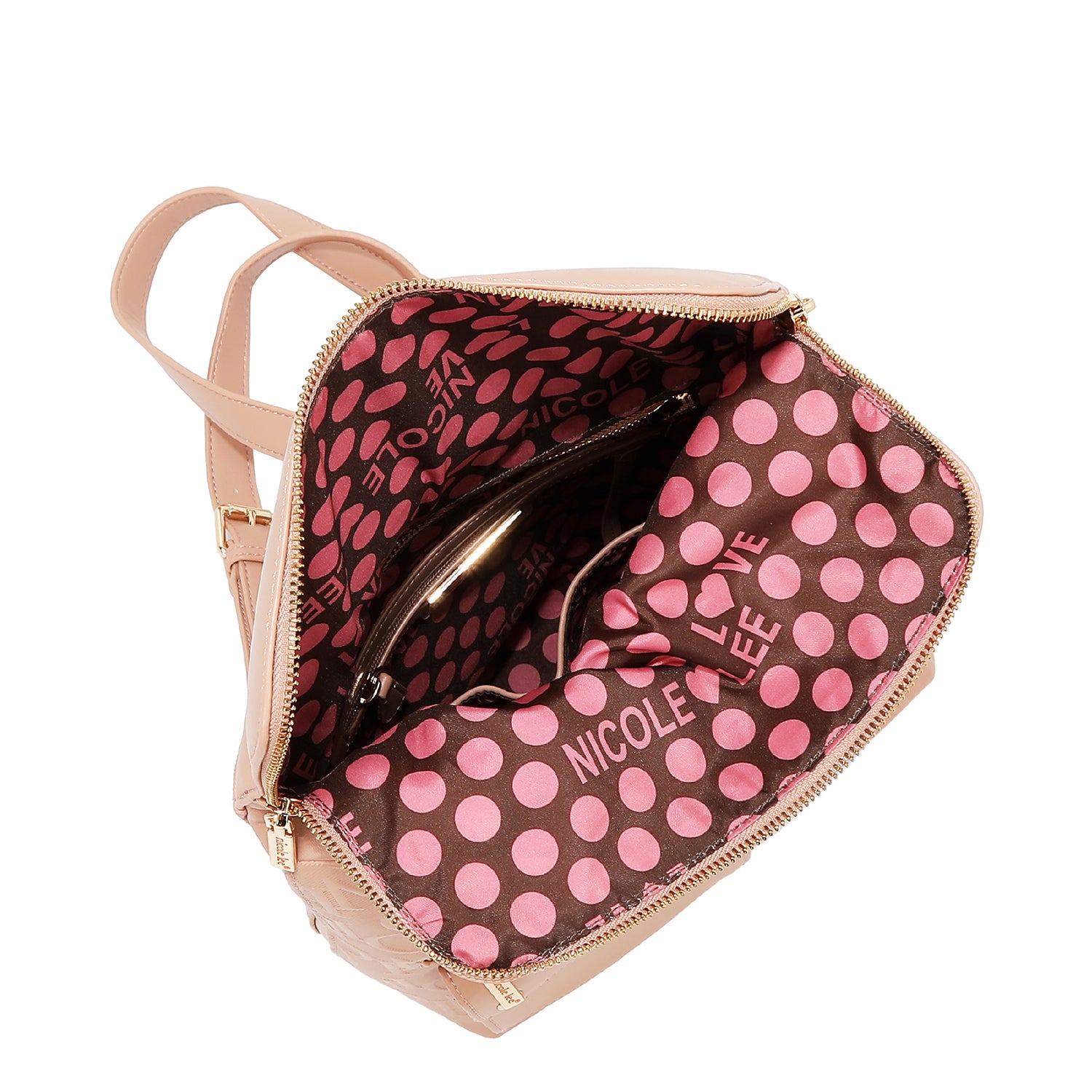 Multibolsos Rucksack Relief Eleganz (Brown)