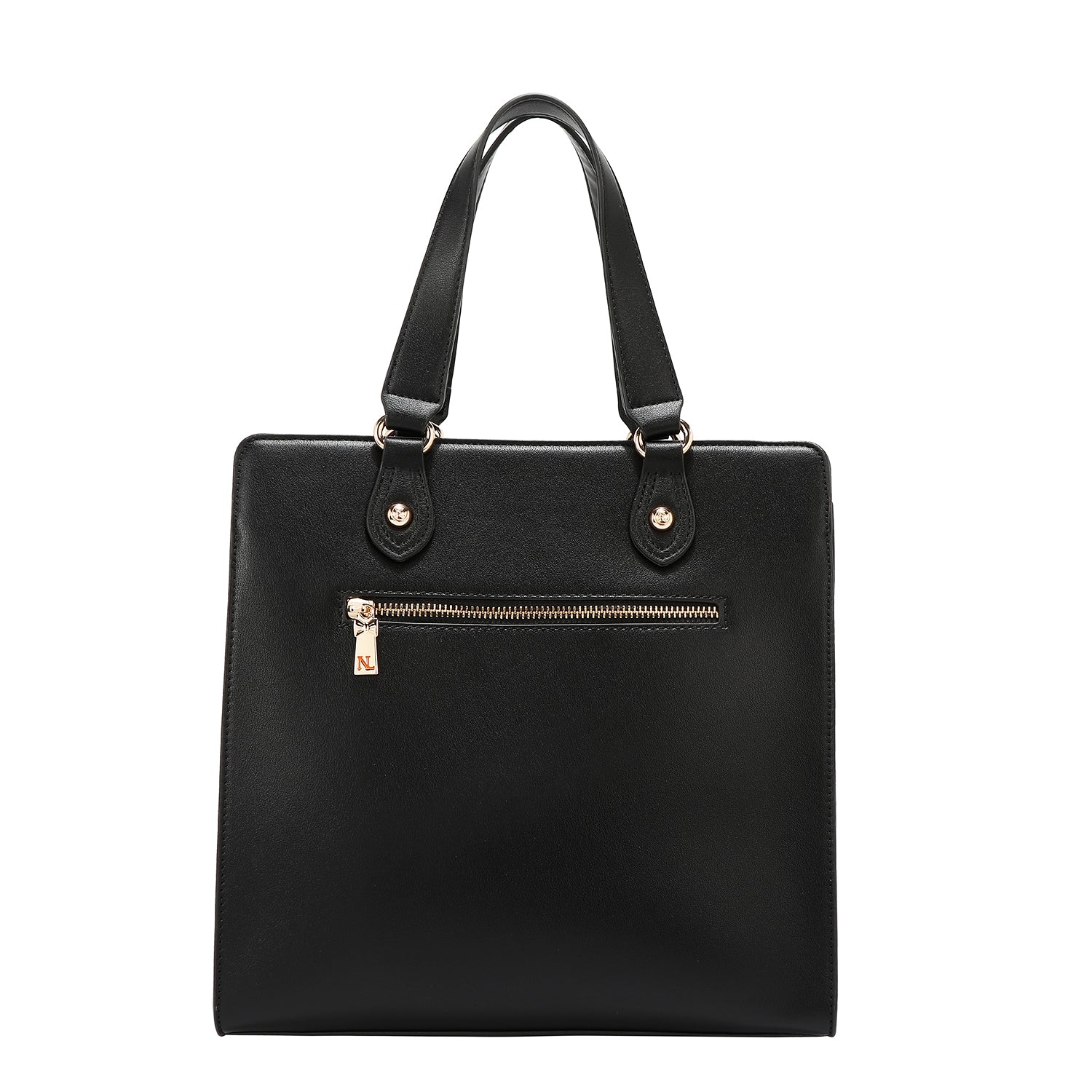 Borsa pop floreale (nero)