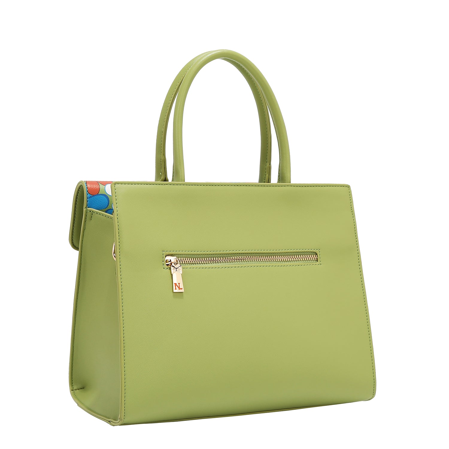 Sac à canon à pop fleuri (vert)