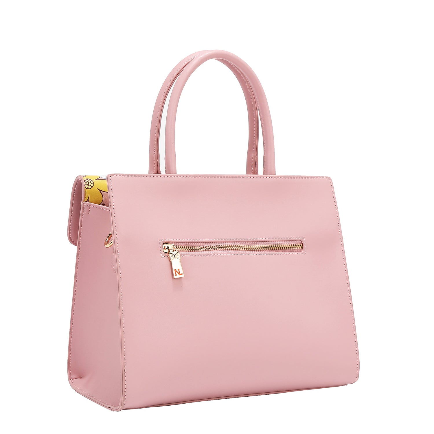 Blumenpop -Tasche (Rosa)