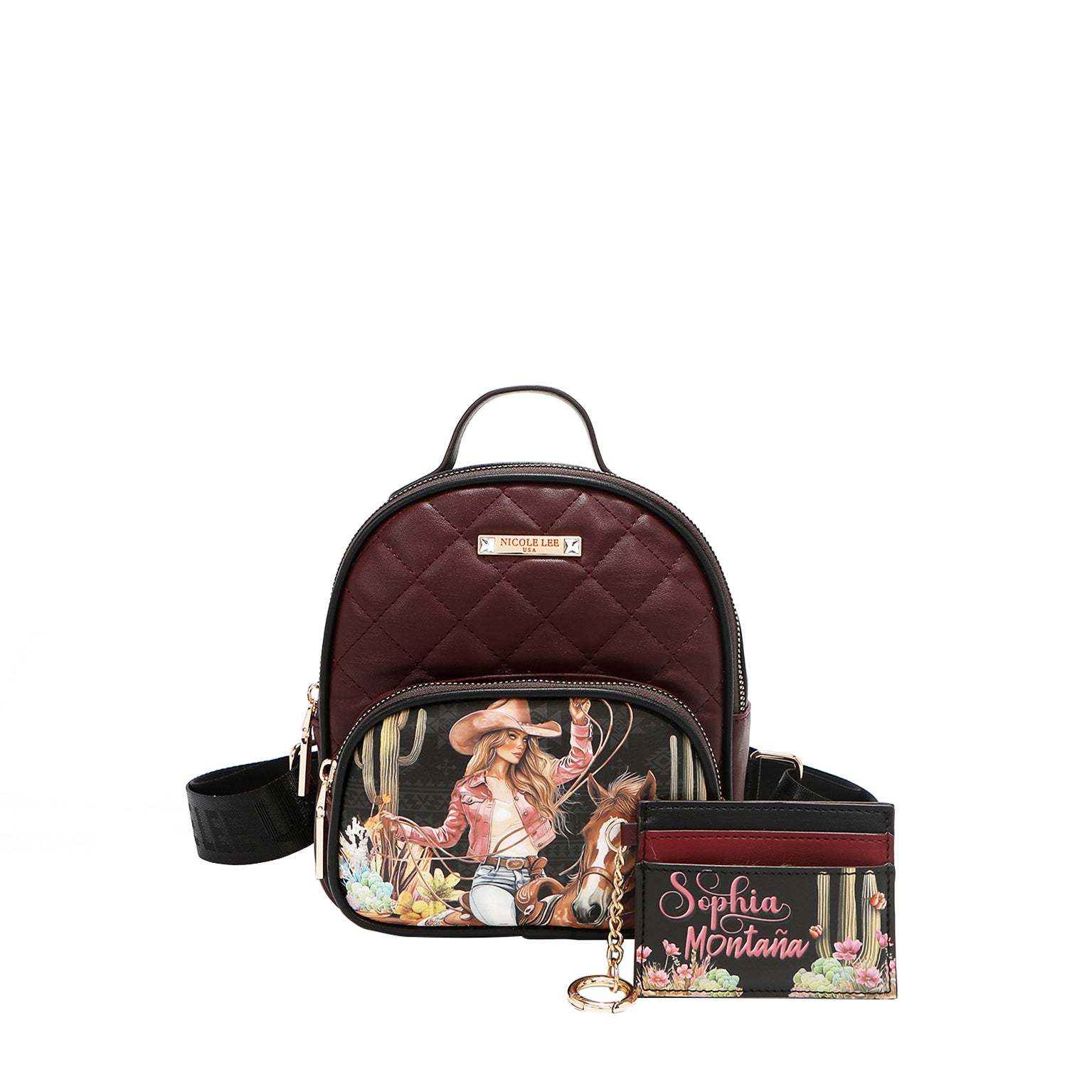 2-TEILIGES GESCHENKSET (Mini-Rucksack + Kartenhalter) (<tc>SOFIA MONTANA</tc>)