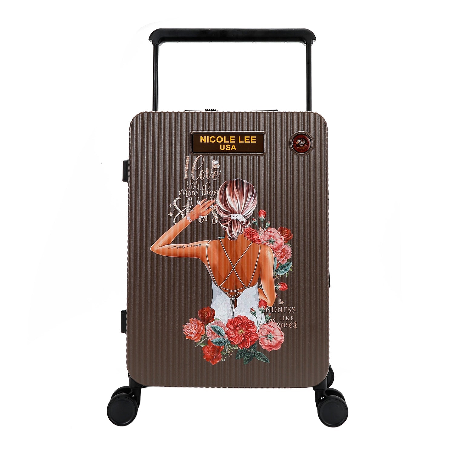 MALETA DE CABINA 20" CON ESTRÍAS (LADIES NIGHT OUT)