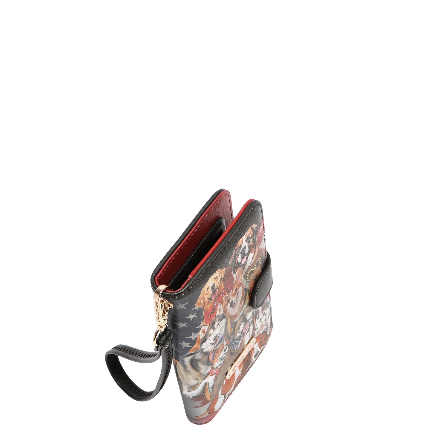 FUNDA DE TELÉFONO Y CARTERA CON LA FIRMA DE NL CON CORREA (BEST SMILE)