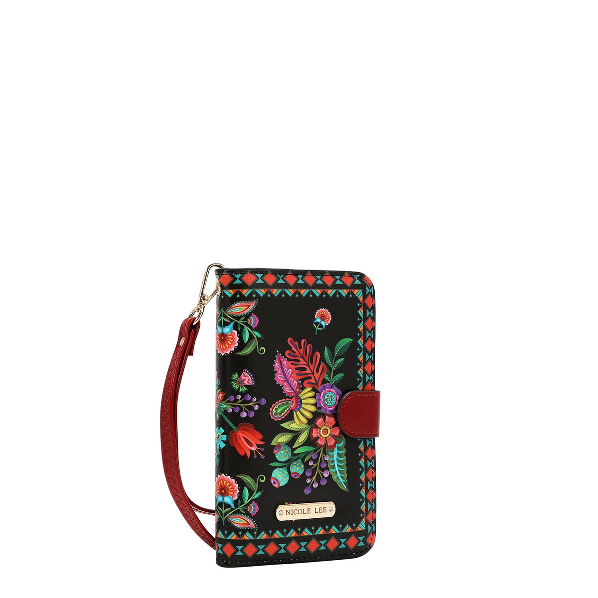 FUNDA DE TELÉFONO Y CARTERA CON LA FIRMA DE NL CON CORREA (KEEP DREAMING)