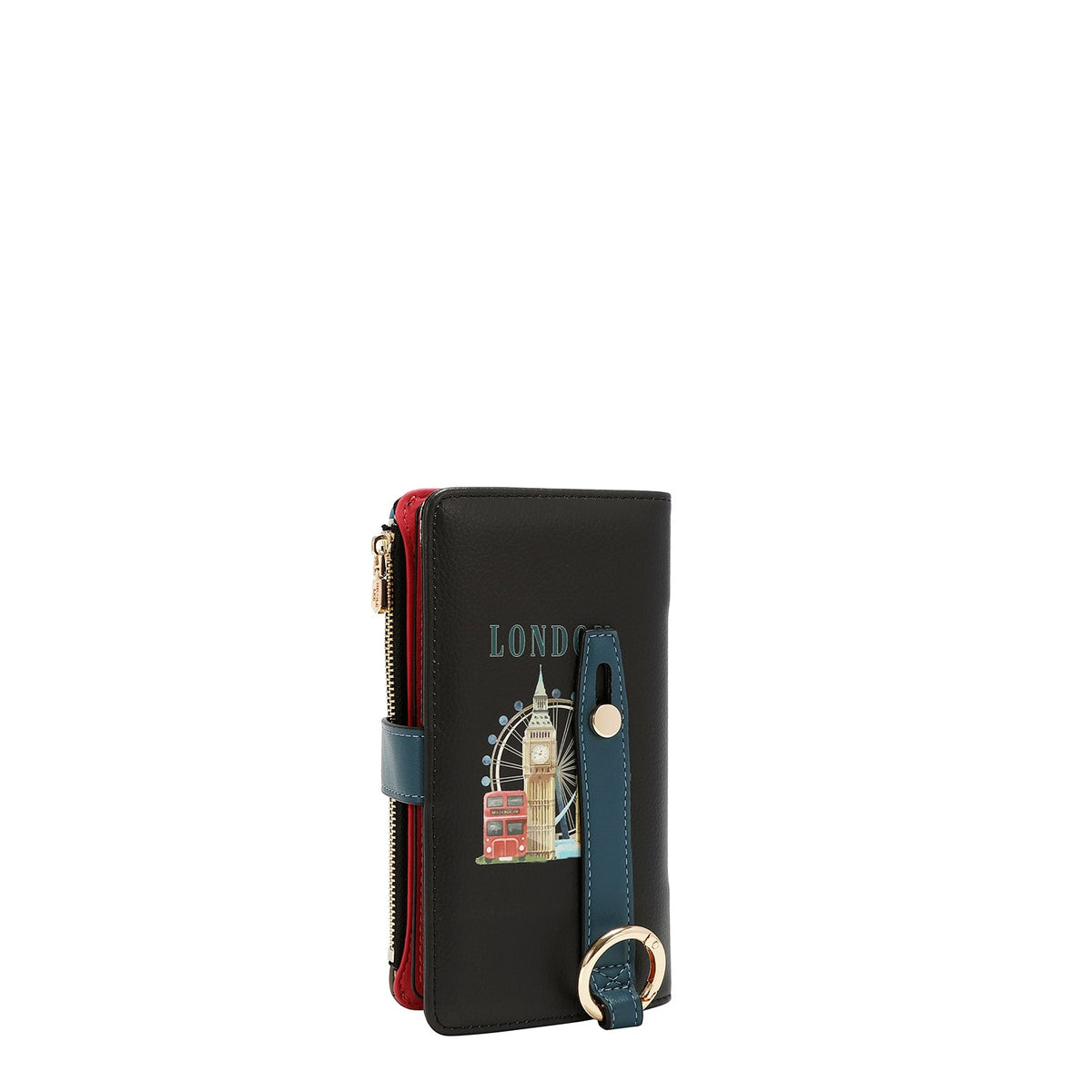 CARTERA PARA MOVIL (LONDON EYE-NEGRO)