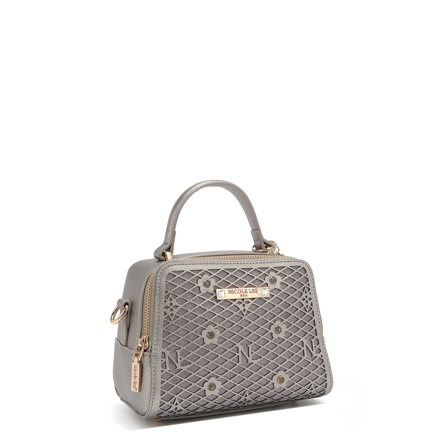 MINI BOLSO DE MANO GRACIE (GRIS)