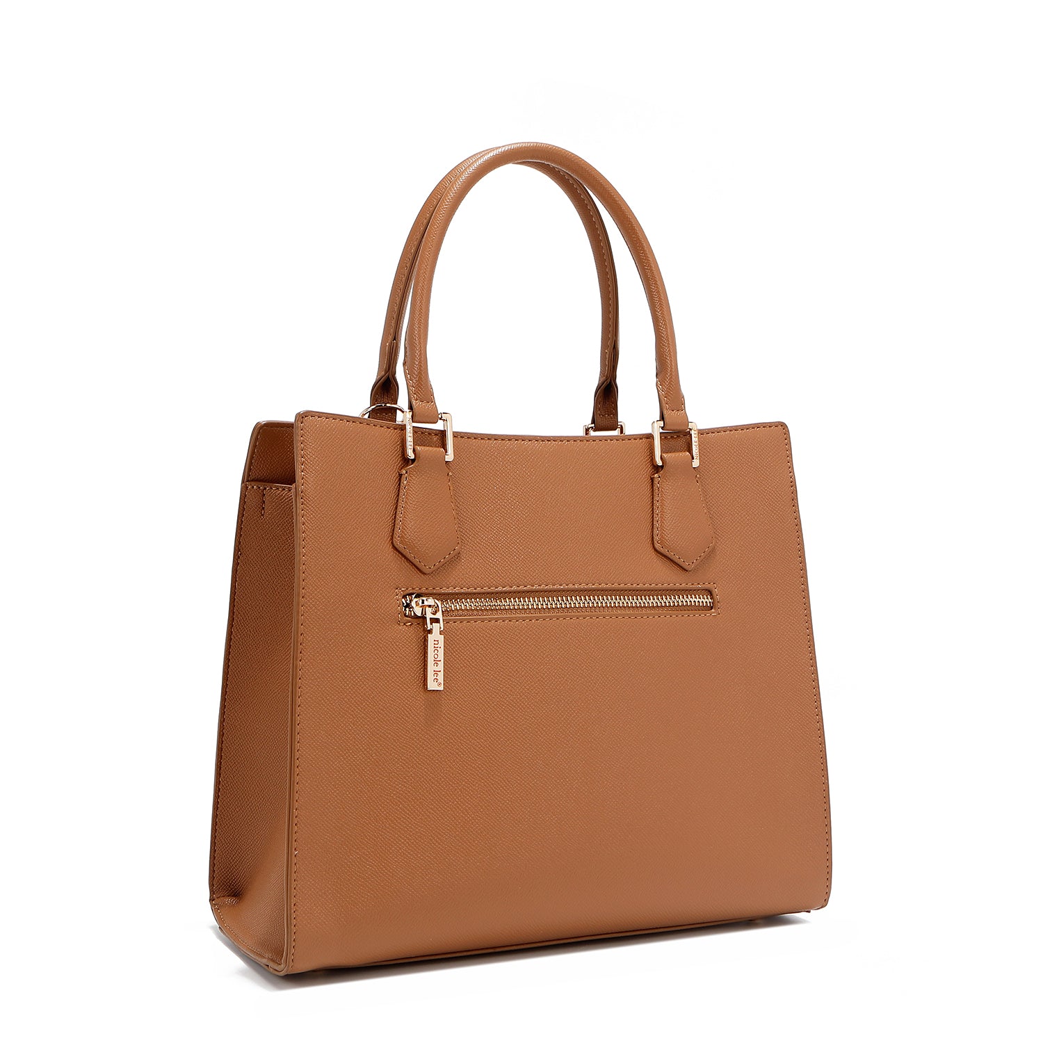 BOLSO TOTE ESTRUCTURADO GRACIE (BROWN)