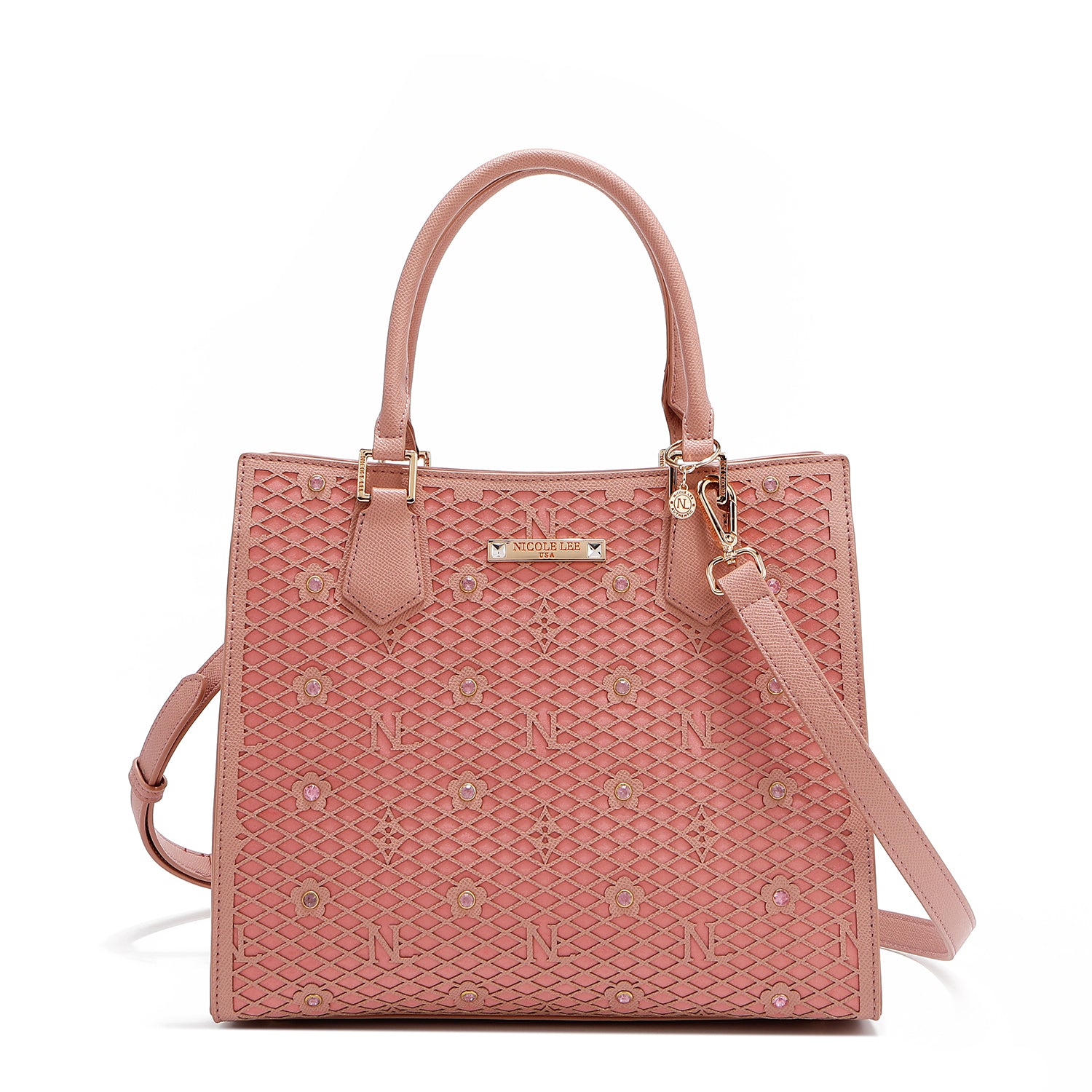 BOLSO TOTE ESTRUCTURADO GRACIE (ROSA)