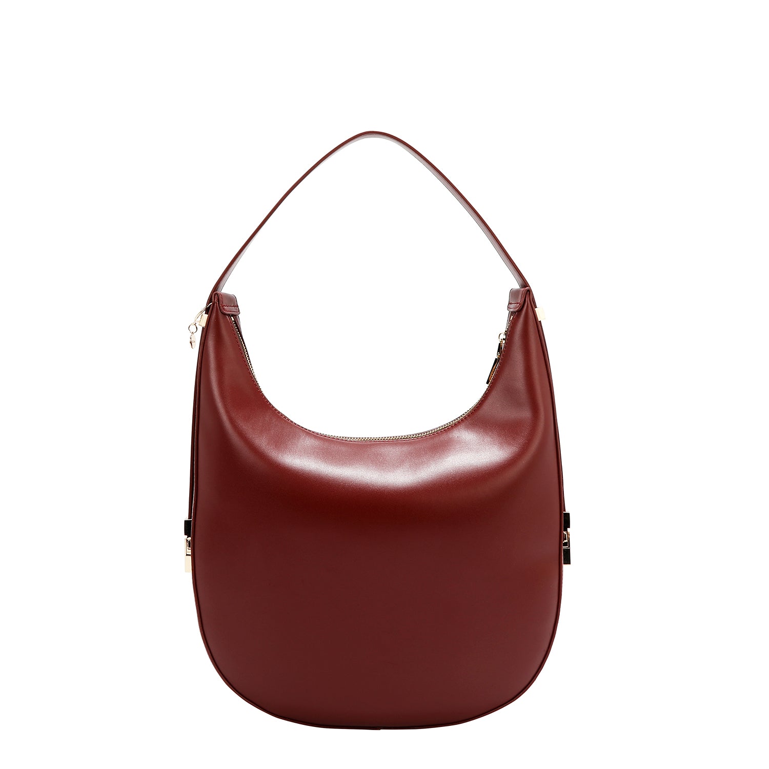 SACO HOBO GEOMÉTRICO COM CORTE A LASER (VINHO)