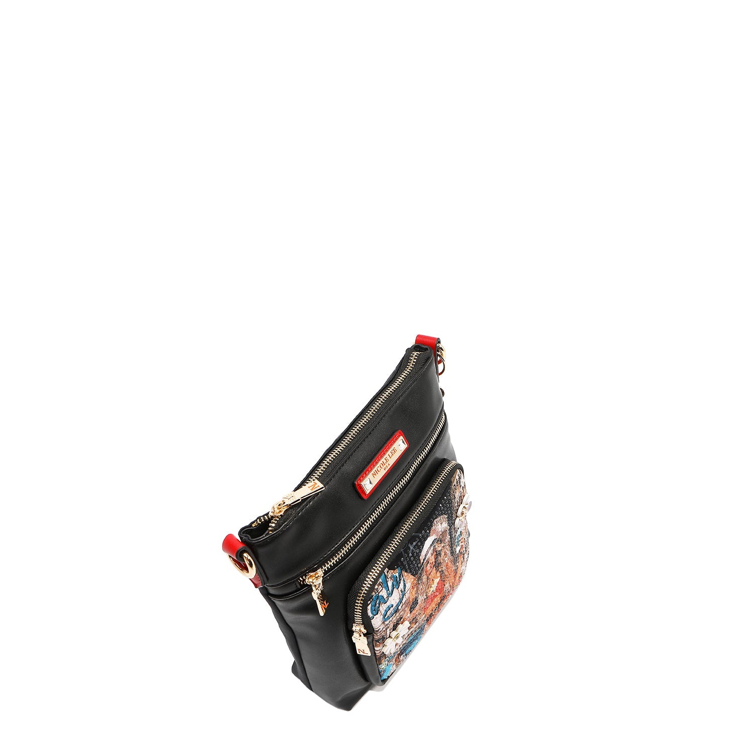 BOLSO CRUZADO CON CREMALLERA (MARTHA TRAVELS ITALY)