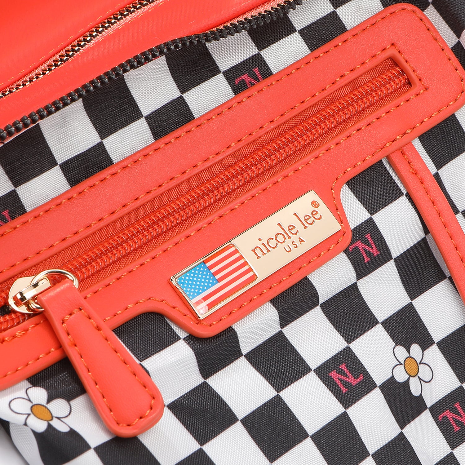 BOLSA CROSSBODY ACORDEÃO COM PATCHES COLORIDOS (Laranja)