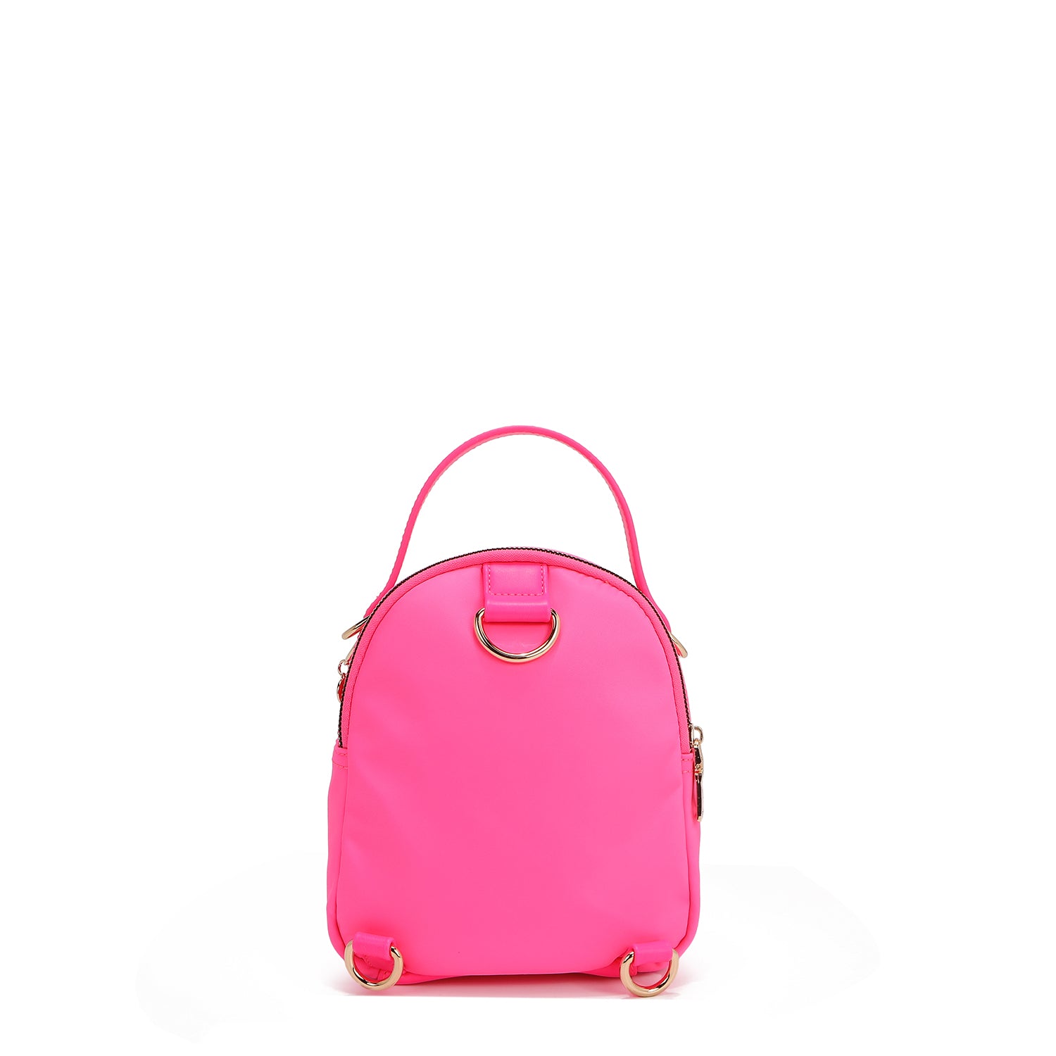 BOLSO MULTIUSOS CON PARCHES DE COLORES (ROSA)