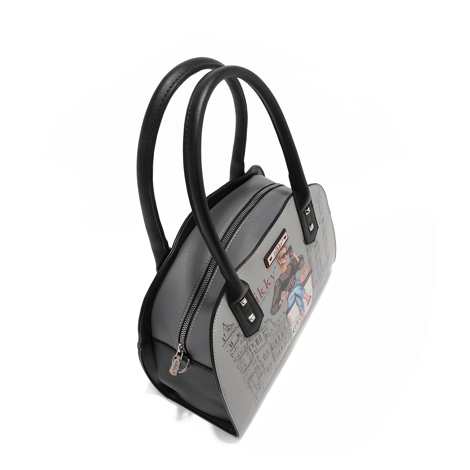 SET DE 3 PIEZAS SATCHEL, BANDOLERA, CARTERA (URBAN COFFEE DREAM)