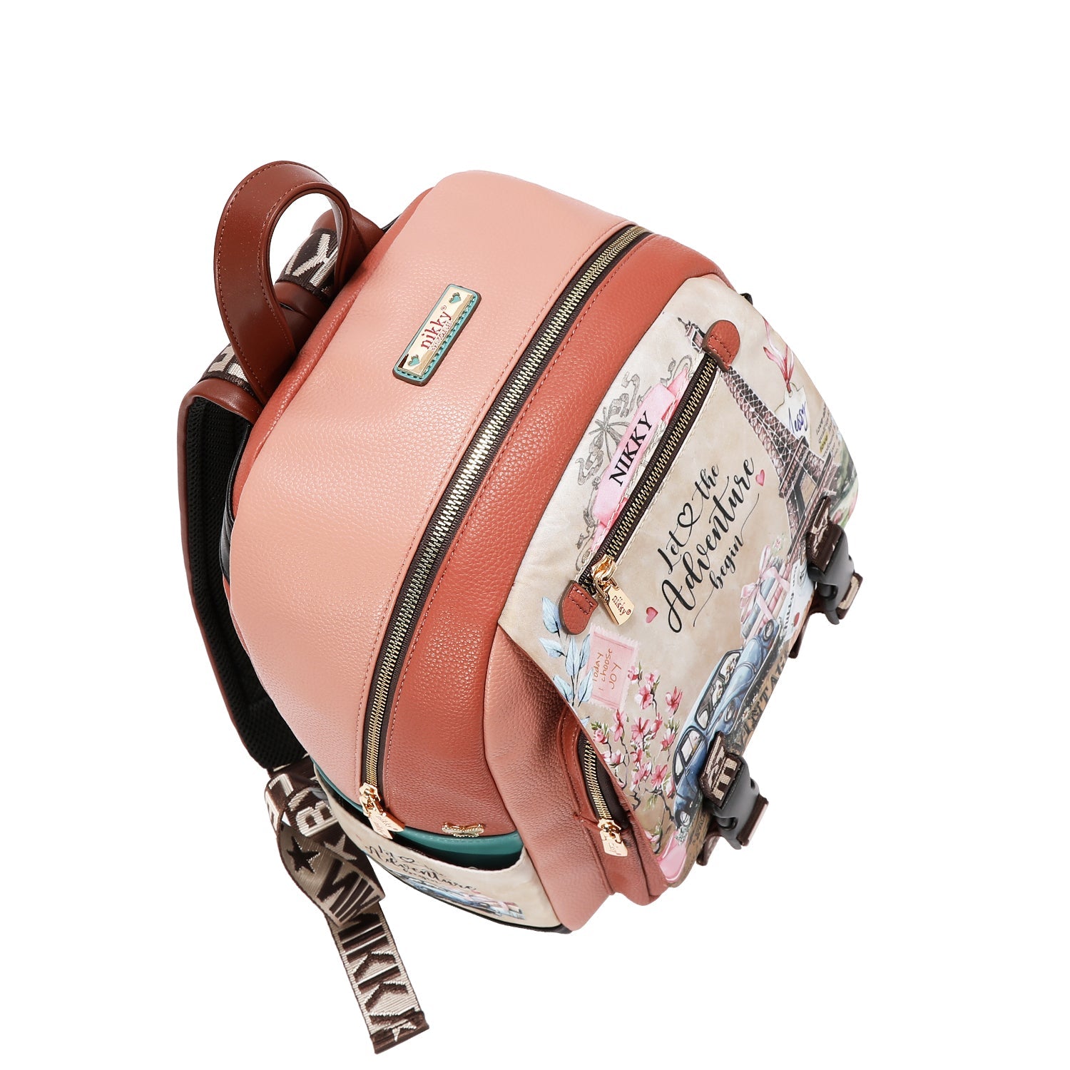 MOCHILA CON SOLAPA STEP BY STEP (CHASING DREAMS)