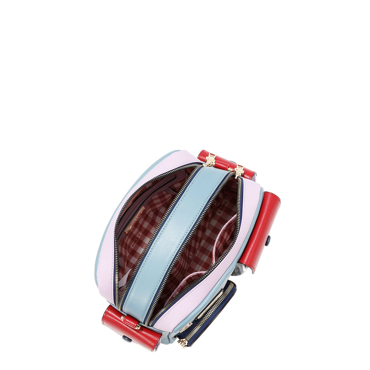 BOLSO BANDOLERA MULTIBOLSILLOS (GLAMOROUS WALK-BLANCO)