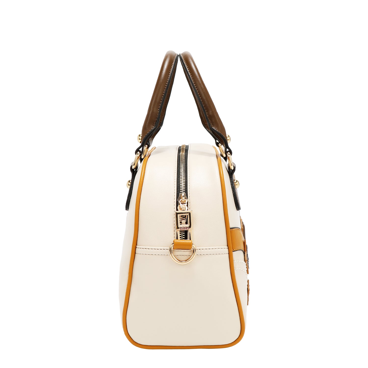 BOLSO DOMO VARSITY (BEIGE)