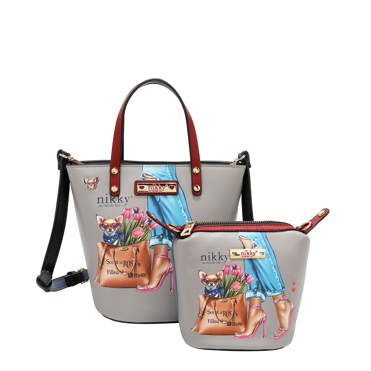 BOLSO BUCKET EN 2 PIEZAS (ESSENCE OF YOU)