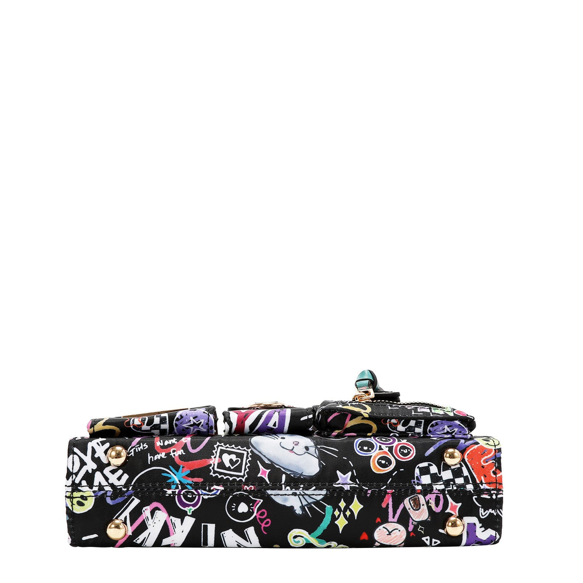BOLSO DE HOMBRO (JUST FOR FUN - NEGRO)