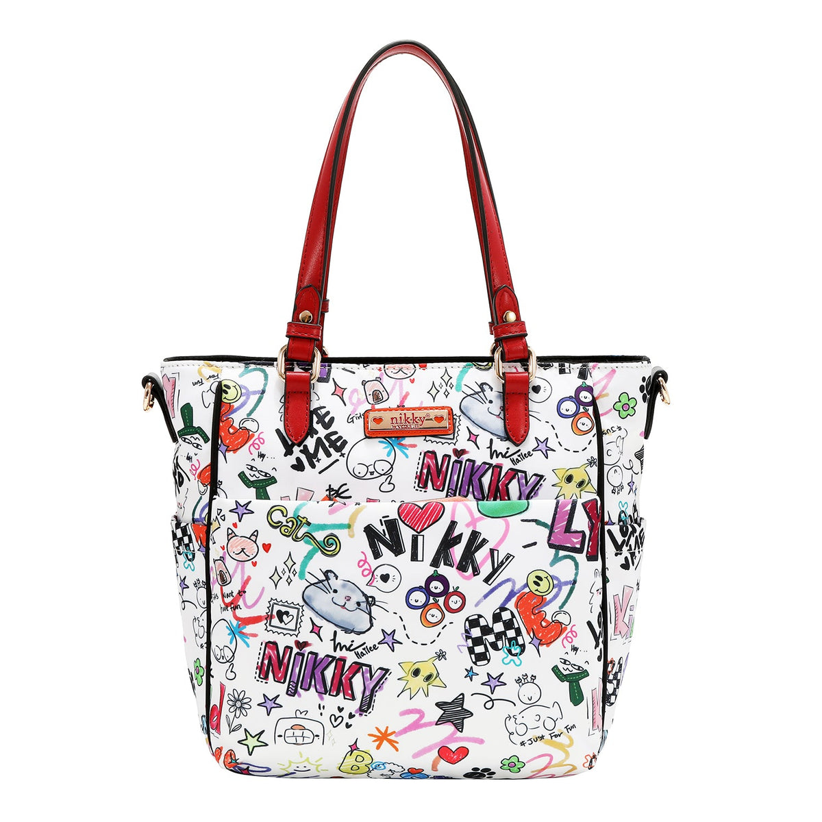 BOLSO TOTE (JUST FOR FUN - BLANCO)