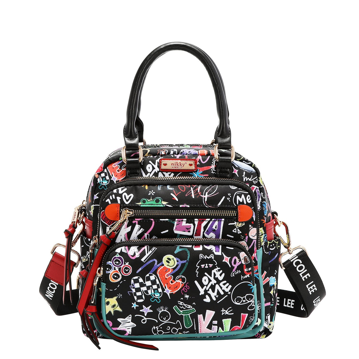 BOLSO/BANDOLERA (JUST FOR FUN - NEGRO)