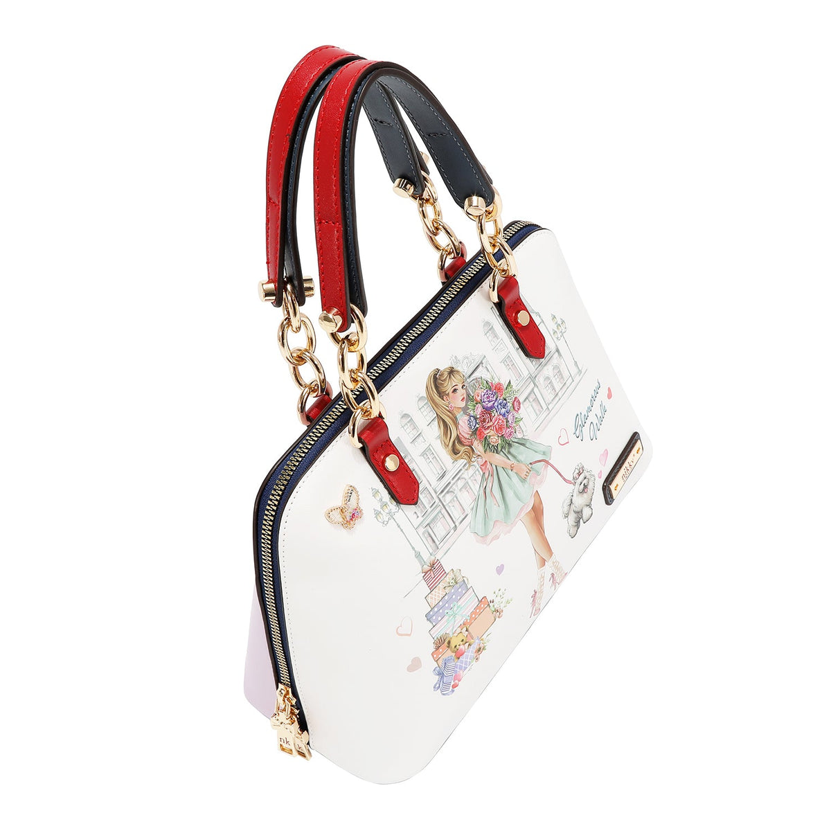 BOLSO DOMO (GLAMOROUS WALK-BLANCO)