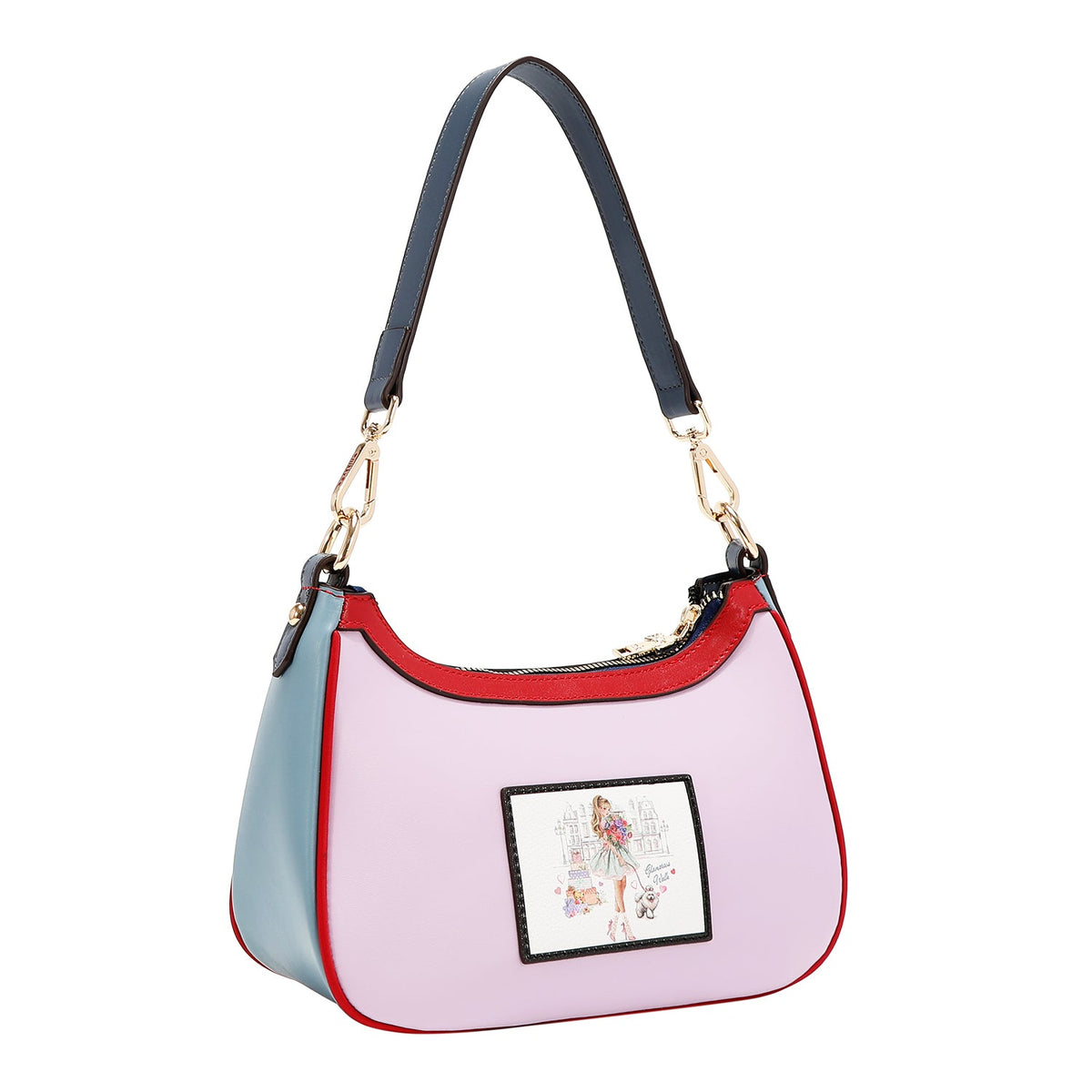 BOLSO DE HOMBRO (GLAMOROUS WALK-BLANCO)