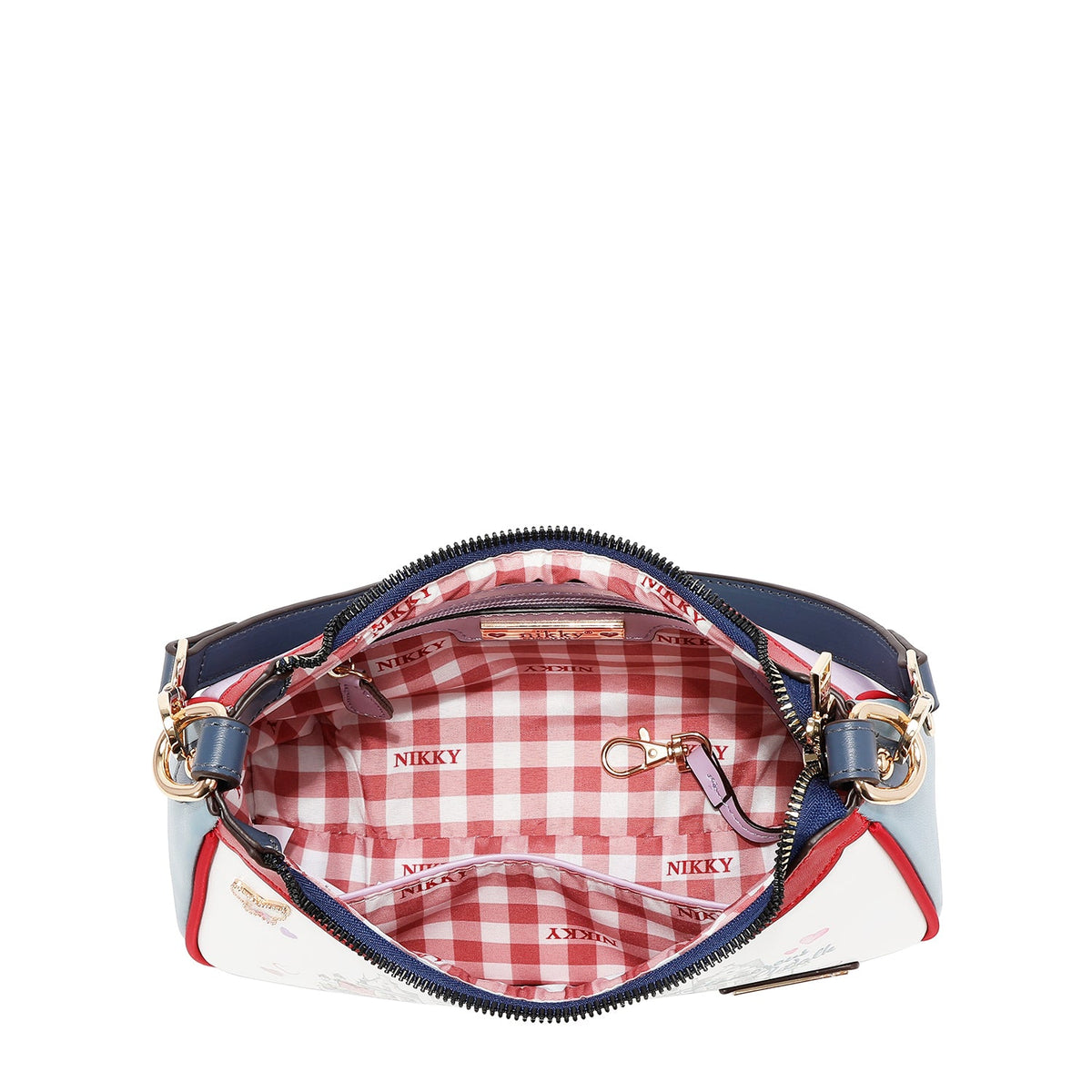 BOLSO DE HOMBRO (GLAMOROUS WALK-BLANCO)
