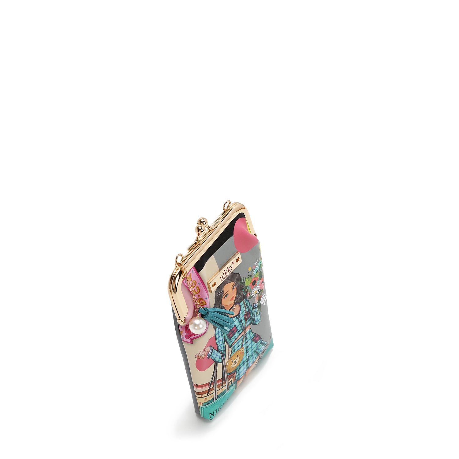CAPA DE TELEFONE E ÓCULOS DE SOL (<tc>NIKKY GOES SHOPPING</tc>)