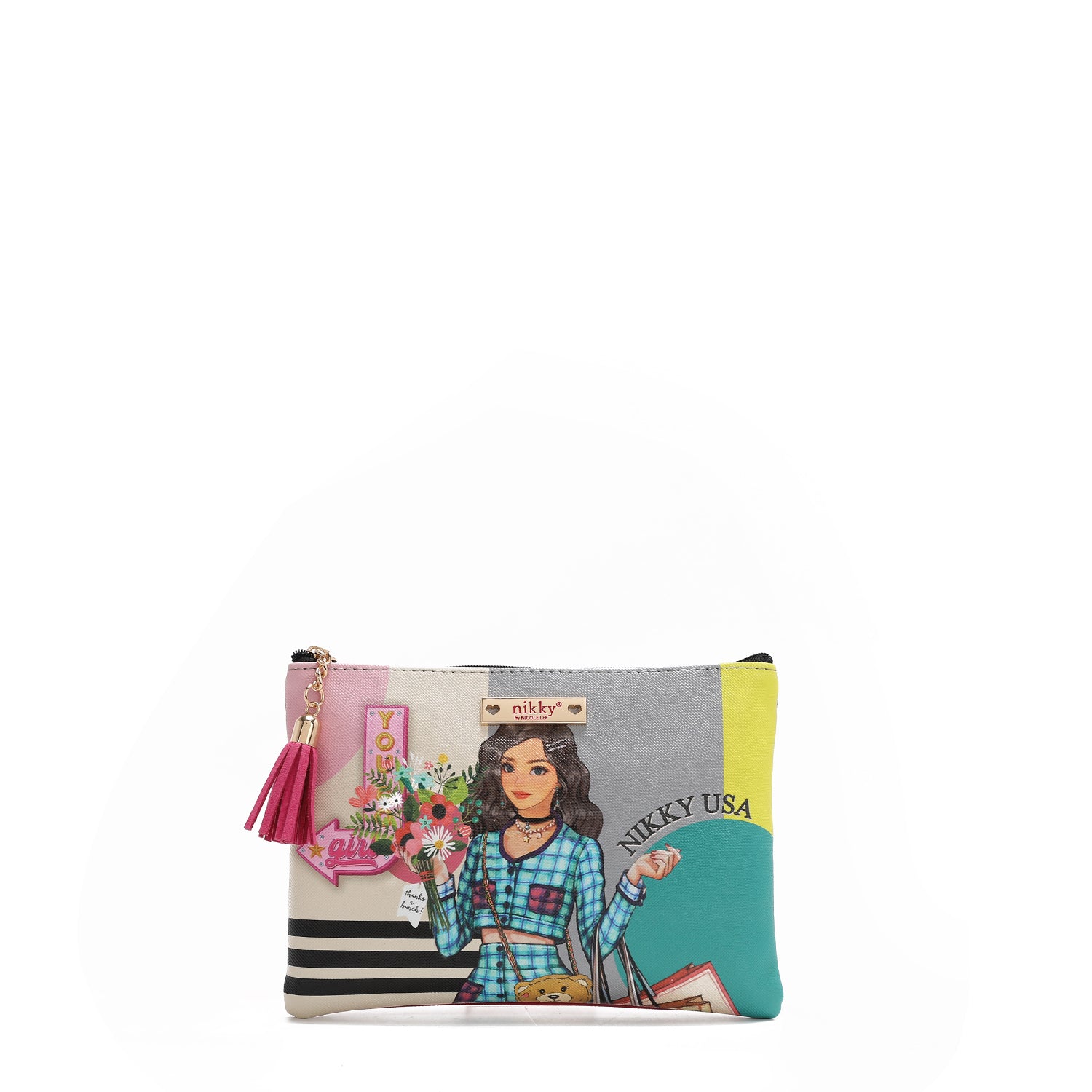 CONJUNTO DE PRESENTE DE 3 PEÇAS (<tc>NIKKY GOES SHOPPING</tc>)