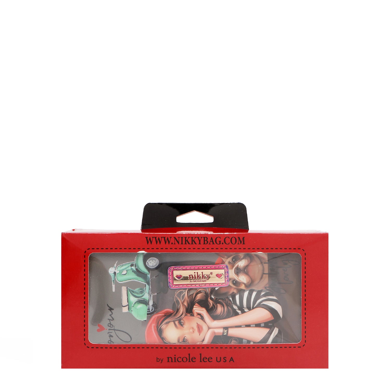 BILLETERA CON DOBLE CREMALLERA V.2 (EIFFEL DREAMS)