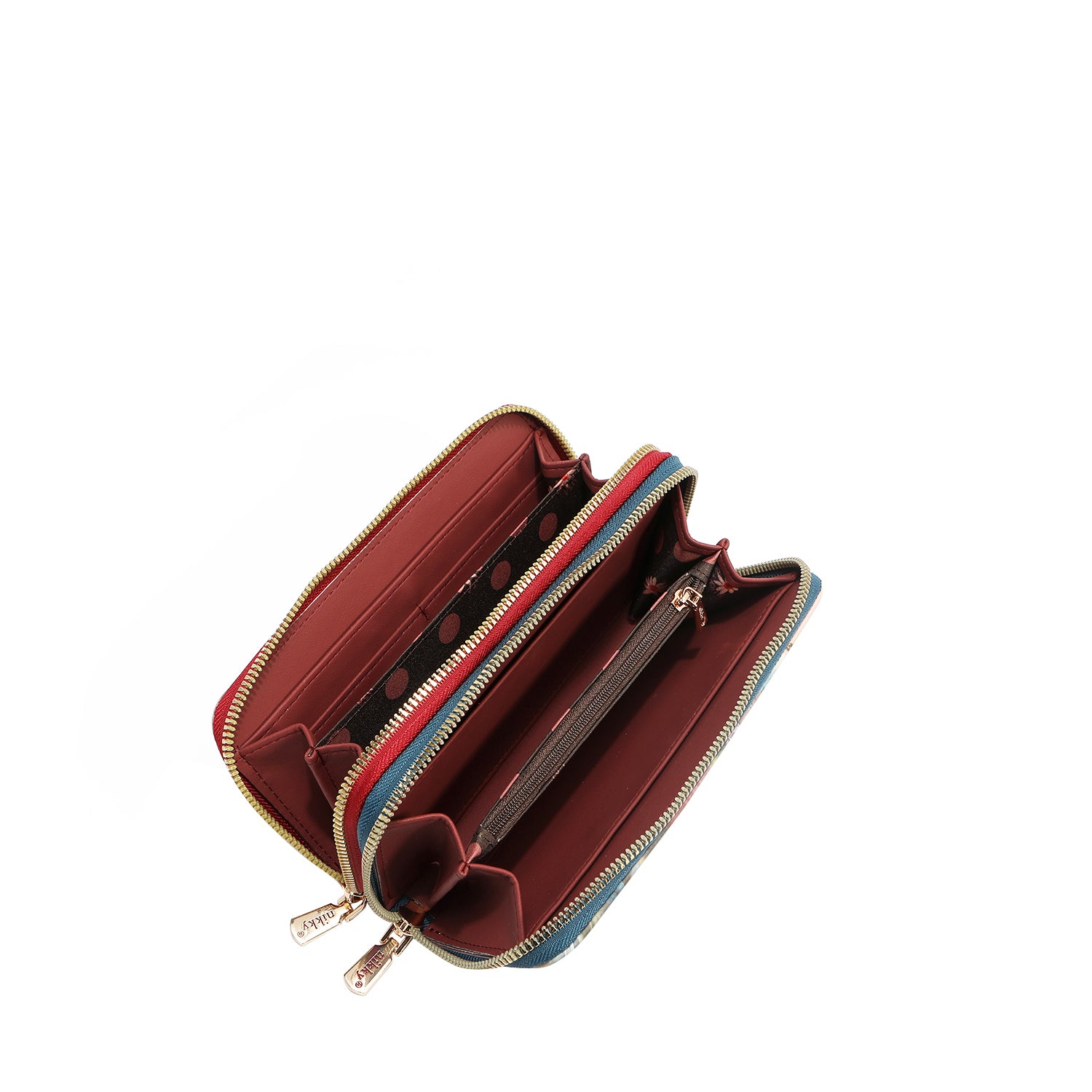 BILLETERA CON DOBLE CREMALLERA V.2 (EIFFEL DREAMS)