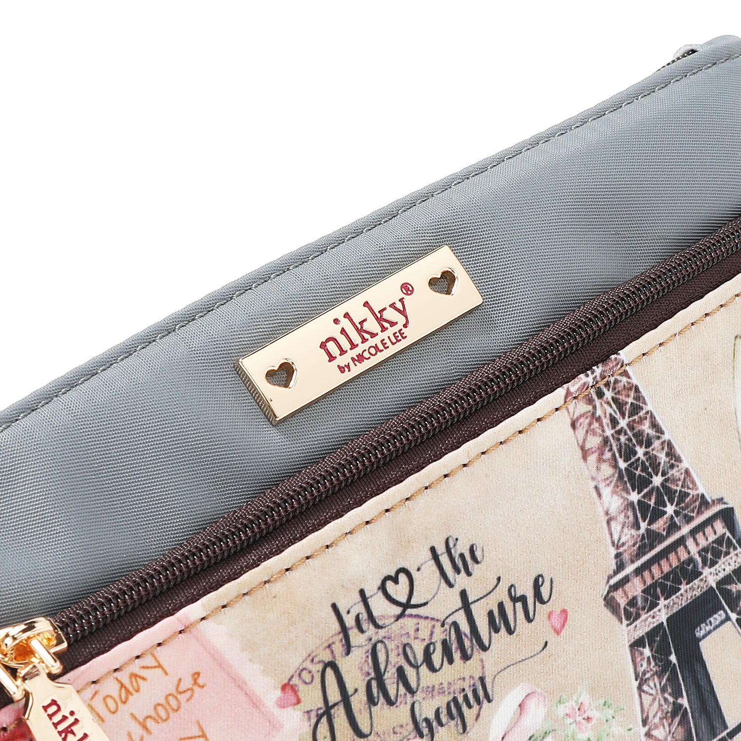 BOLSA DE AGULHA COM ZÍPER (CHASING DREAMS)