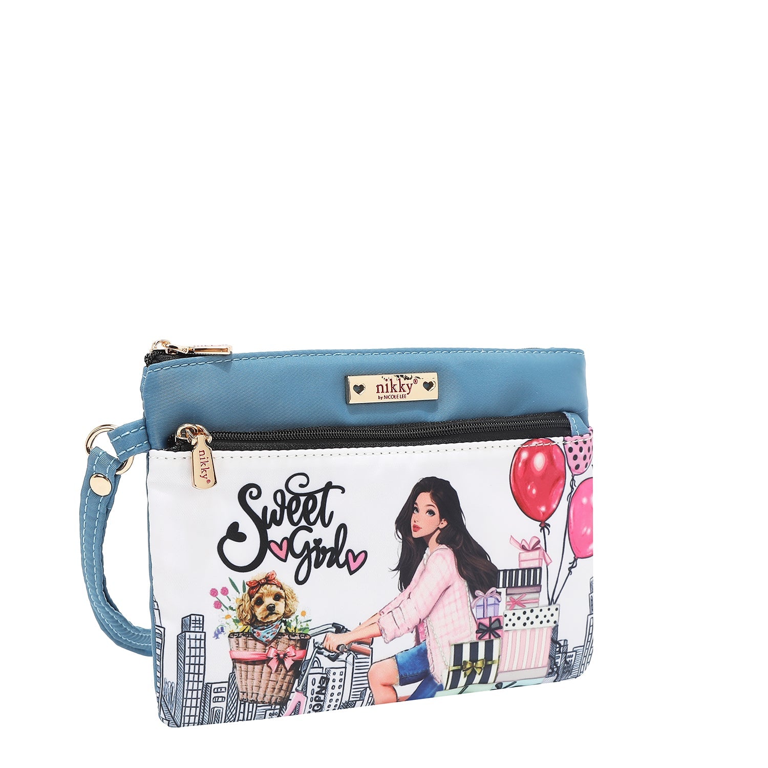 BORSA DA TOILETTE CON CERNIERA<tc>SWEET GIRL</tc>)