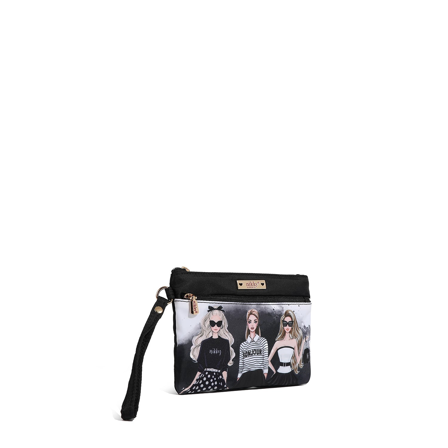 TOILETRY BAG WITH ZIPPER (<tc>TRIO</tc>)