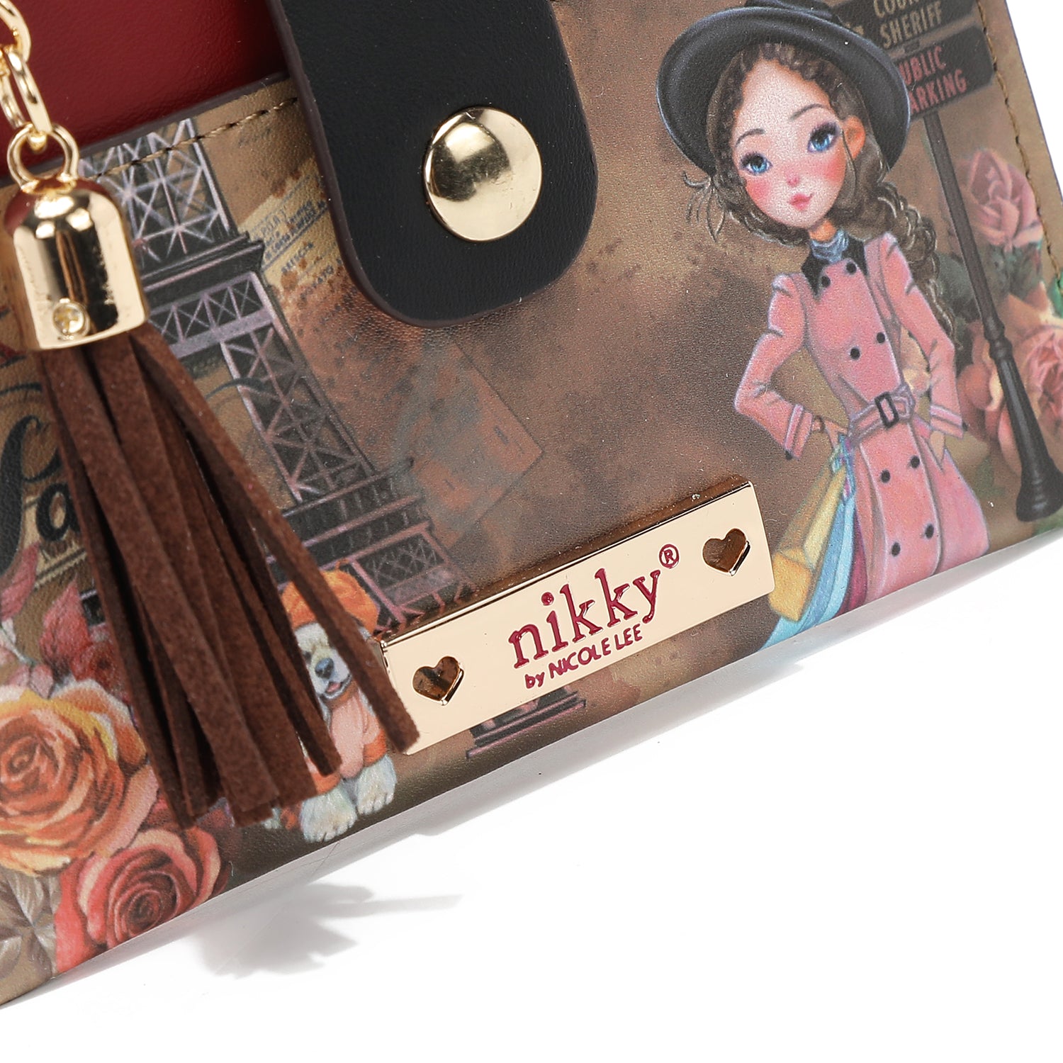 KARTENHALTER MIT REISSVERSCHLUSS (<tc>EMILY GOES PARIS</tc> )