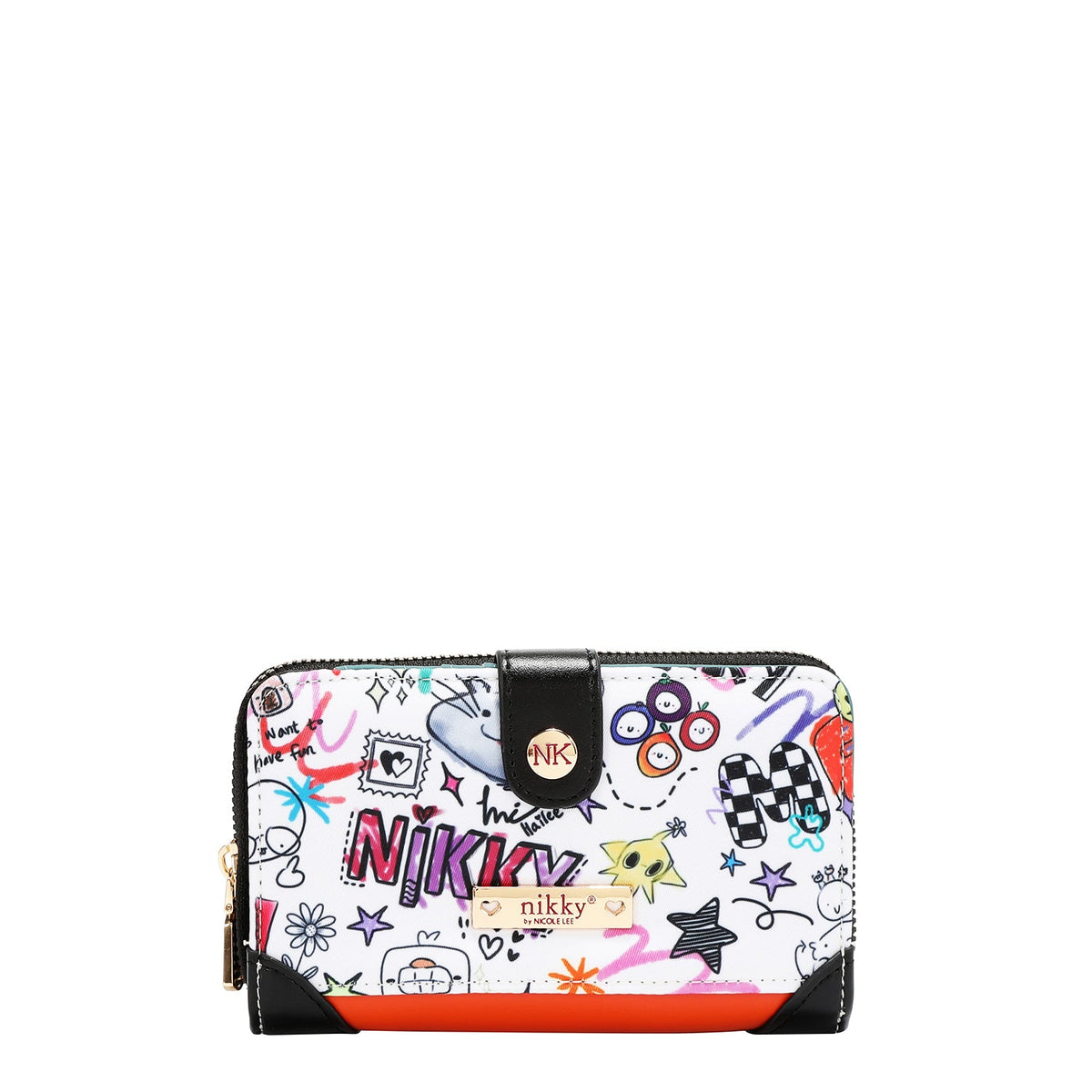 CARTERA COMPACTA (JUST FOR FUN-BLANCO)