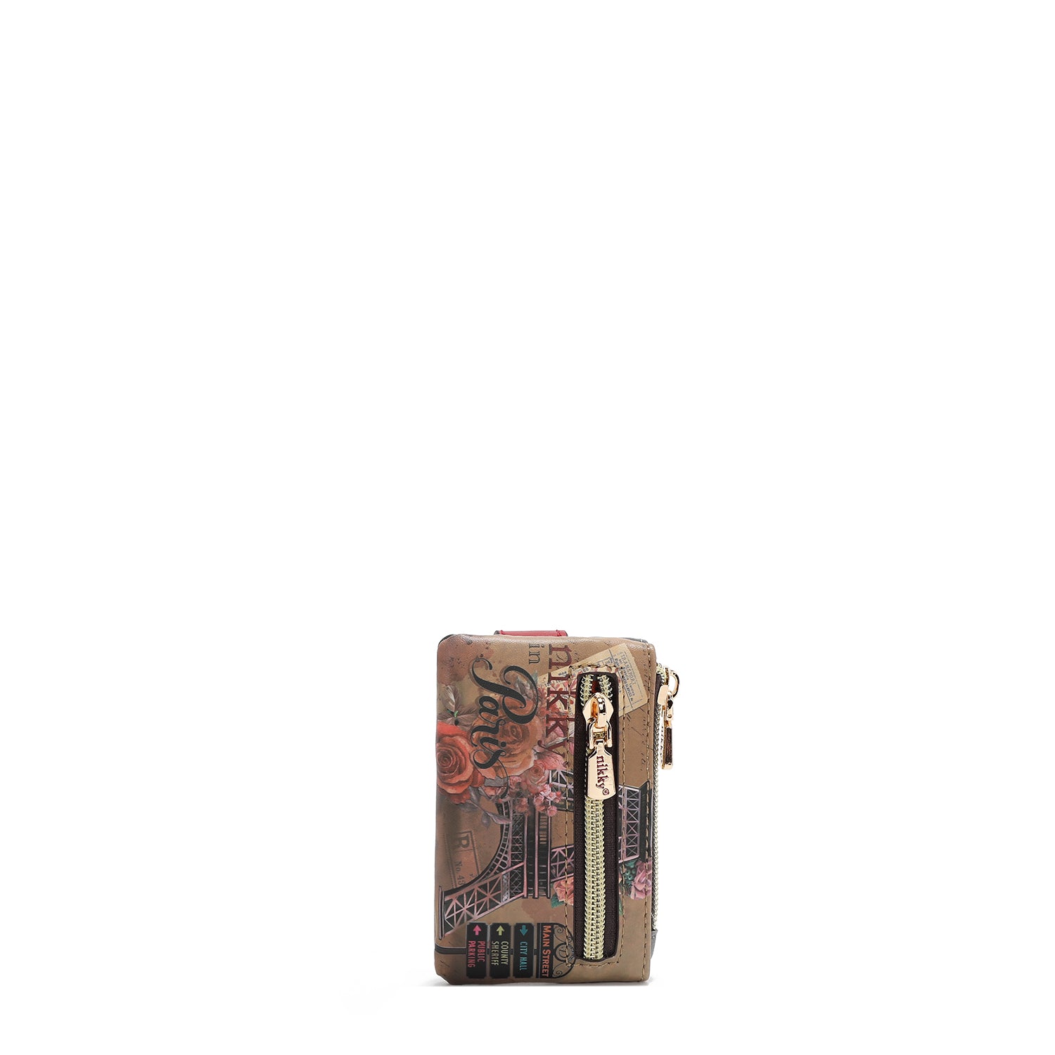 PORTA-CARTÃO MINI COM FECHO (<tc>EMILY GOES PARIS</tc> )