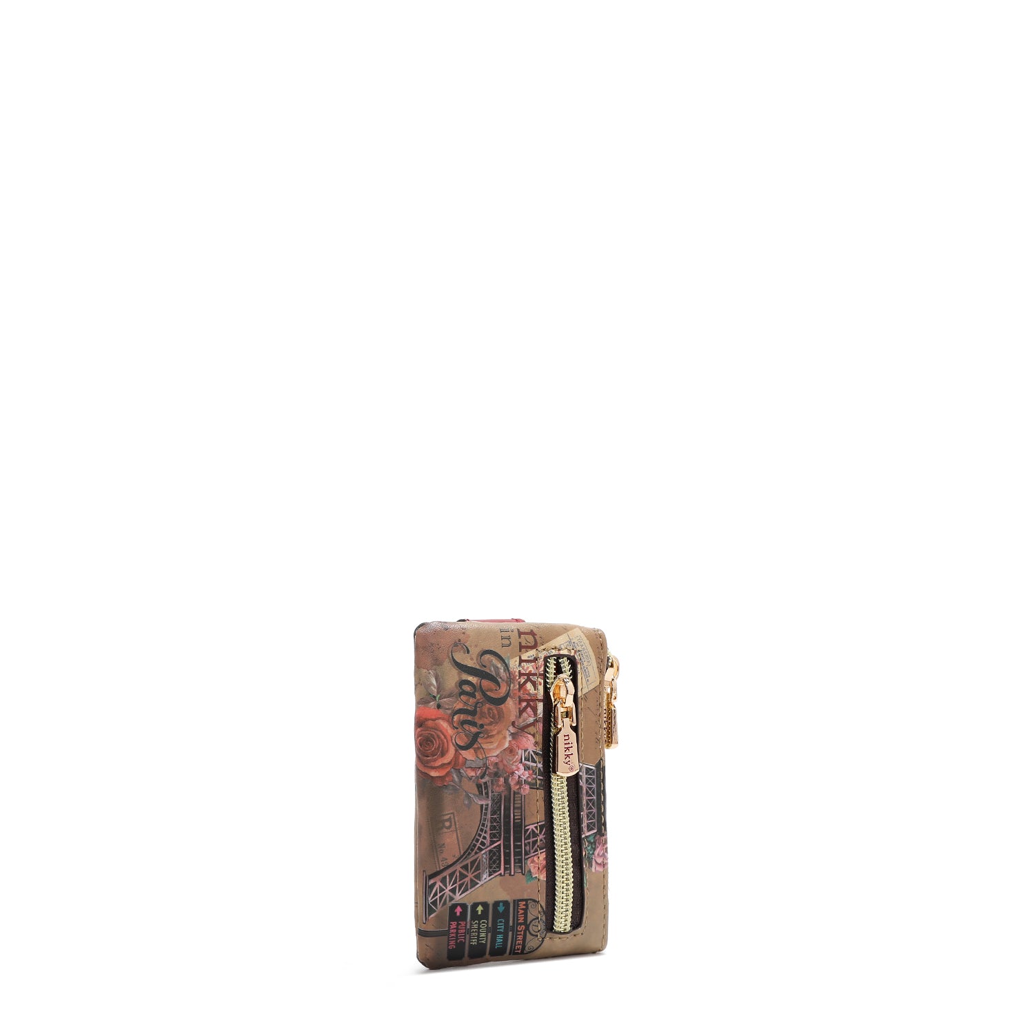 PORTA-CARTÃO MINI COM FECHO (<tc>EMILY GOES PARIS</tc> )
