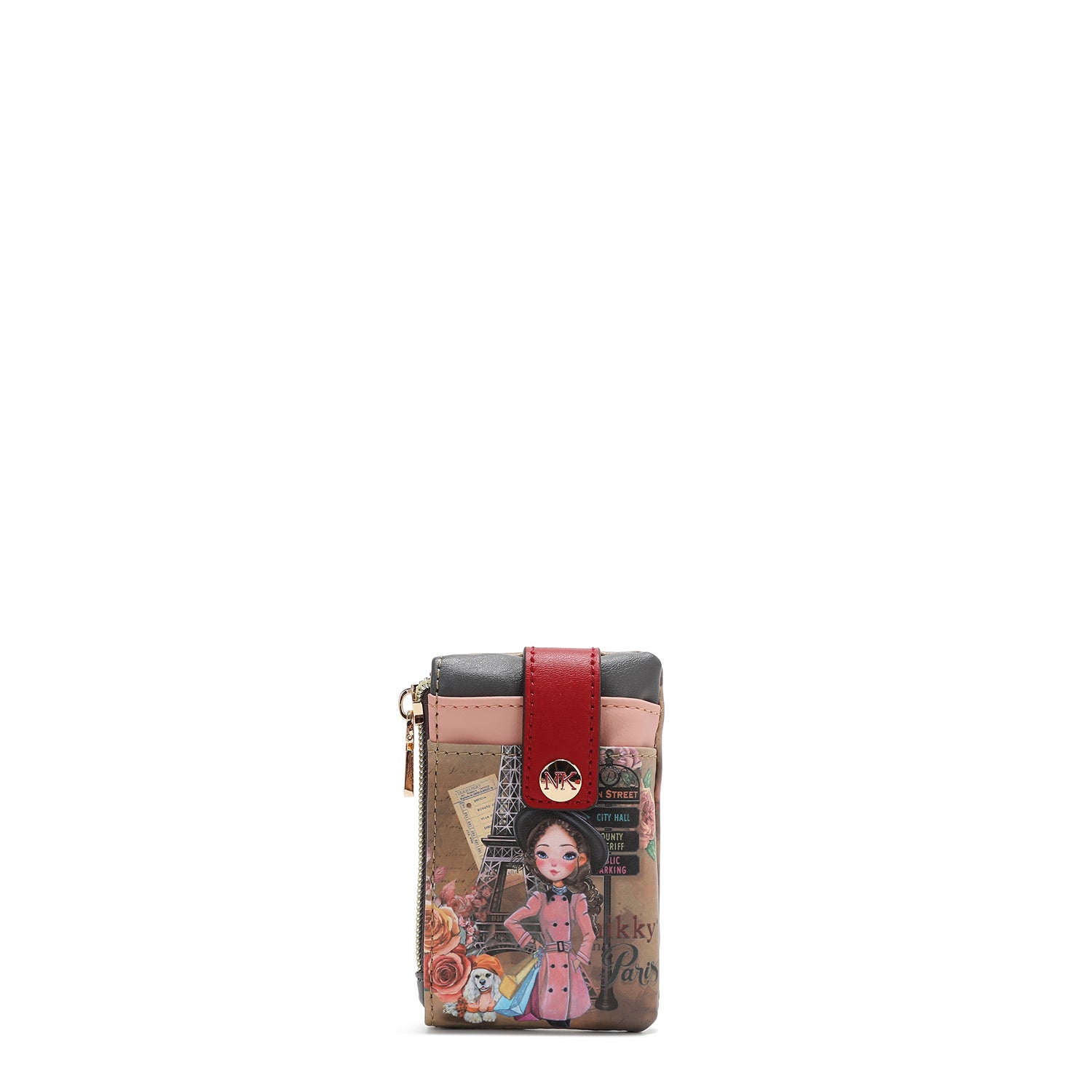 PORTE-CARTES MINI AVEC FERMETURE (<tc>EMILY GOES PARIS</tc> )