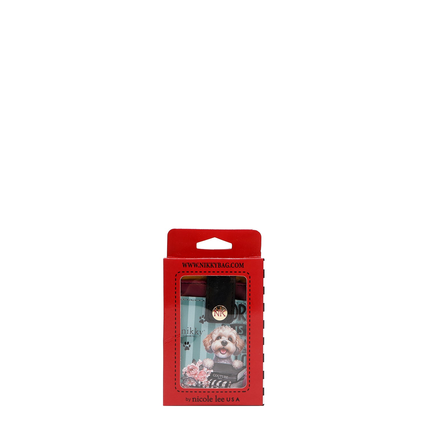 MINI PORTA-CARTÃO COM FECHO (DESTINADO A TE AMAR)